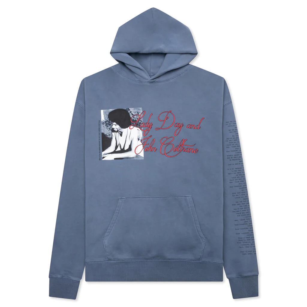 Awake x Gil Scott Heron Hoodie 'Slate Blue'