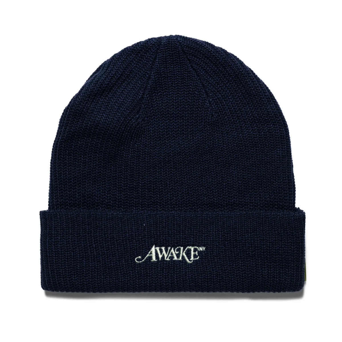 Awake NY Loose Gauge Knit Beanie 'Navy'