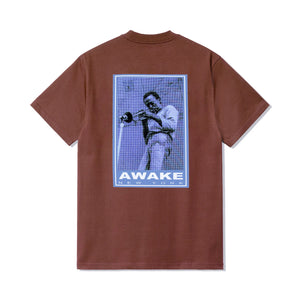 
                  
                    Load image into Gallery viewer, Awake Miles Davis Printed T-Shirt &amp;#39;Brown&amp;#39;
                  
                