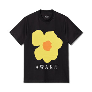 
                  
                    Load image into Gallery viewer, Awake Floral Printed T-Shirt &amp;#39;Charcoal&amp;#39;
                  
                
