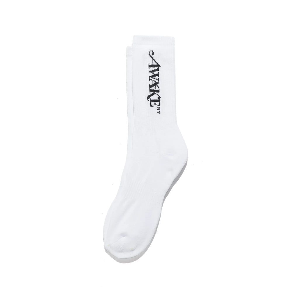 Awake Logo Socks 'White'