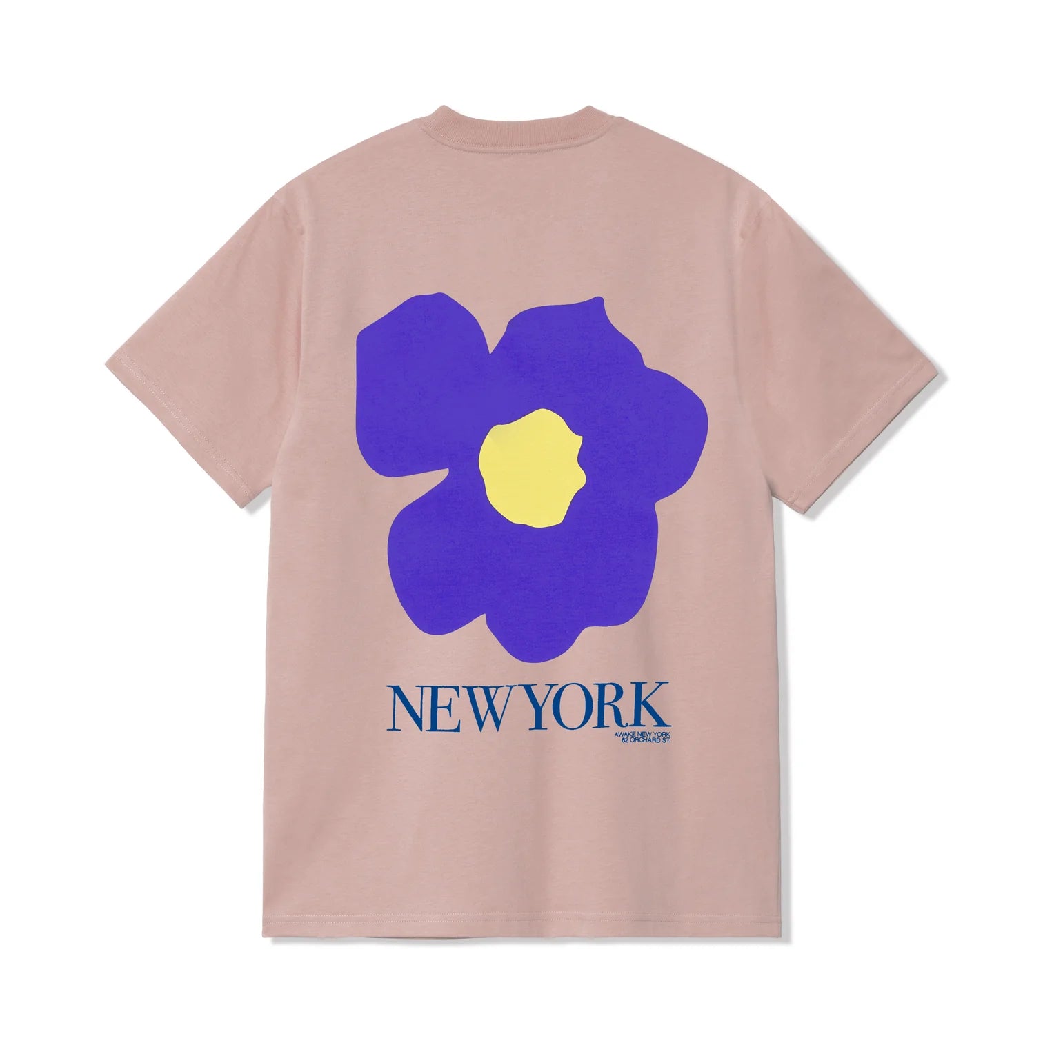 Awake Floral Printed T-Shirt 'Pale Mauve'
