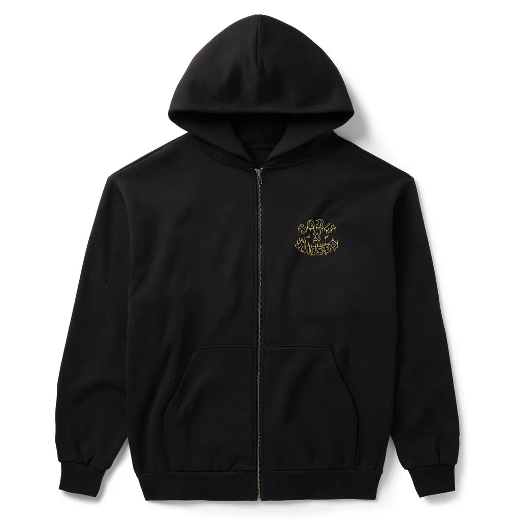 Born x Raised Guadalupe Zip-Up Hoodie 'Black'
