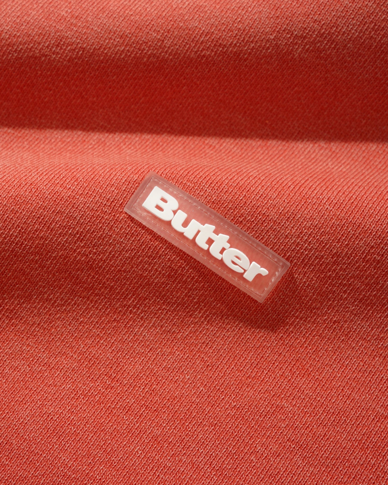 Butter Goods Basic Pullover Hood 'Washed Blood Orange'