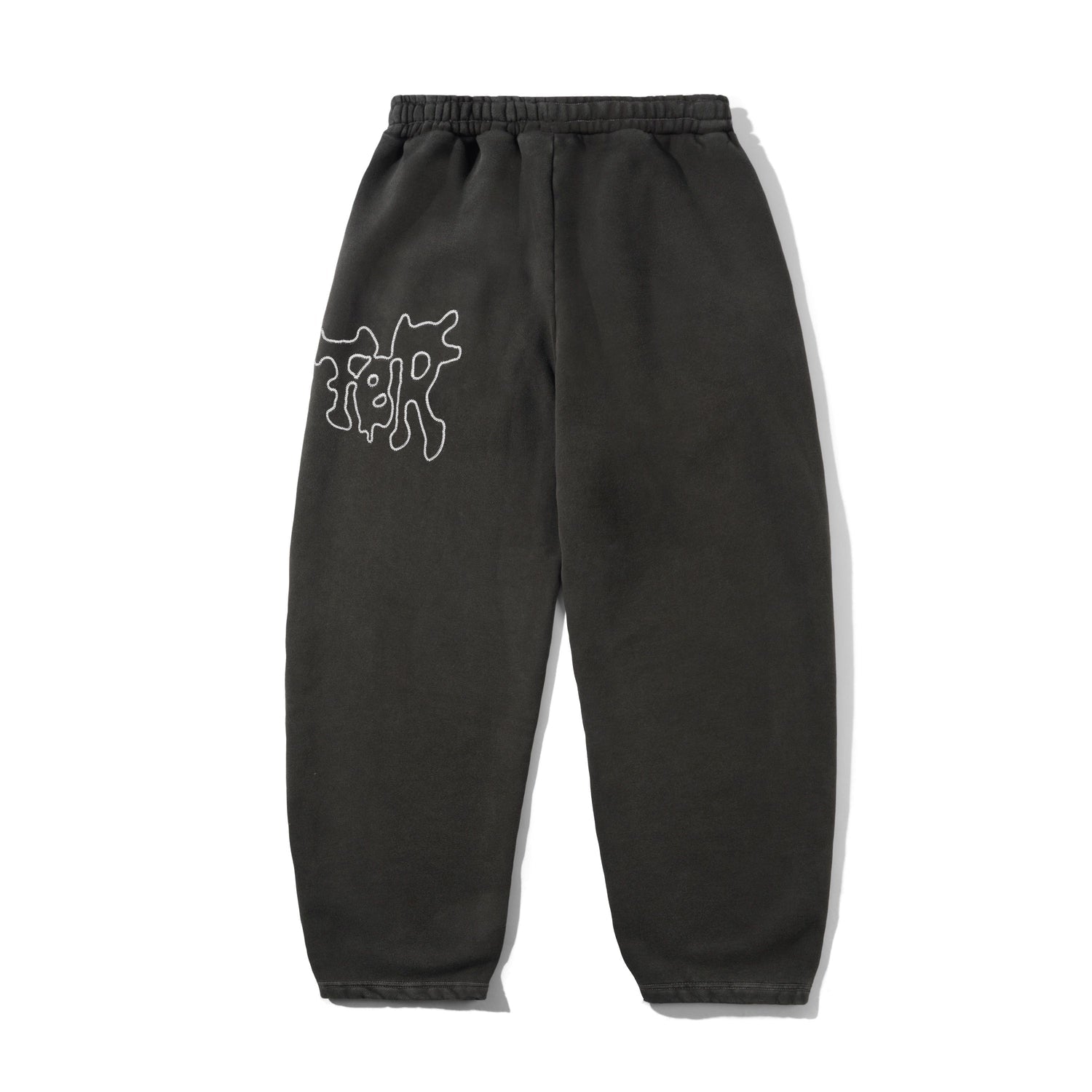 Butter Goods Blotch Fleece Pants 'Washed Black'