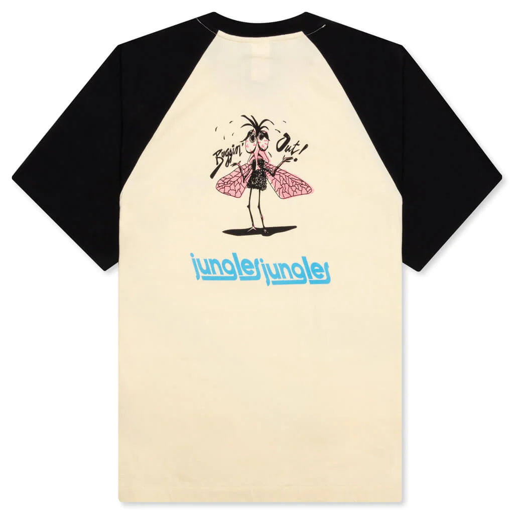 Jungles Jungles Buggin Out SS Tee - 'Black/White'