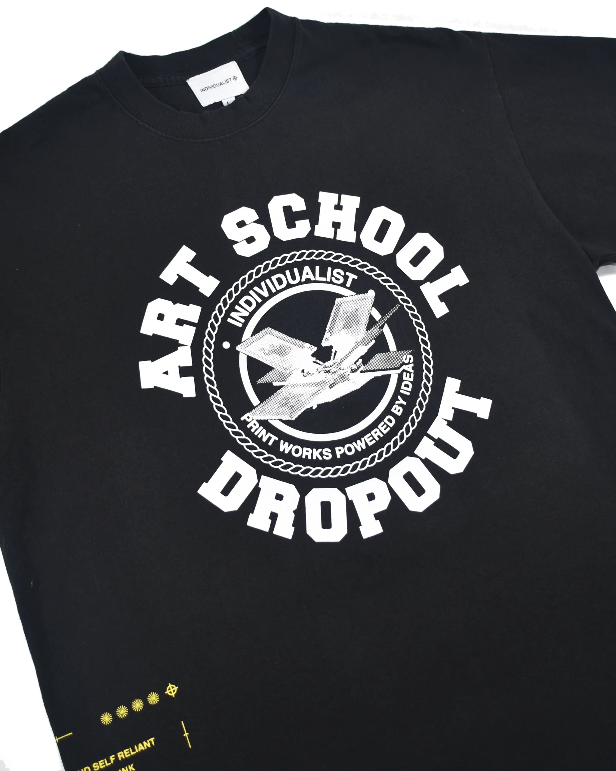Indvlst Lab College Dropout SS Tee 'Black'