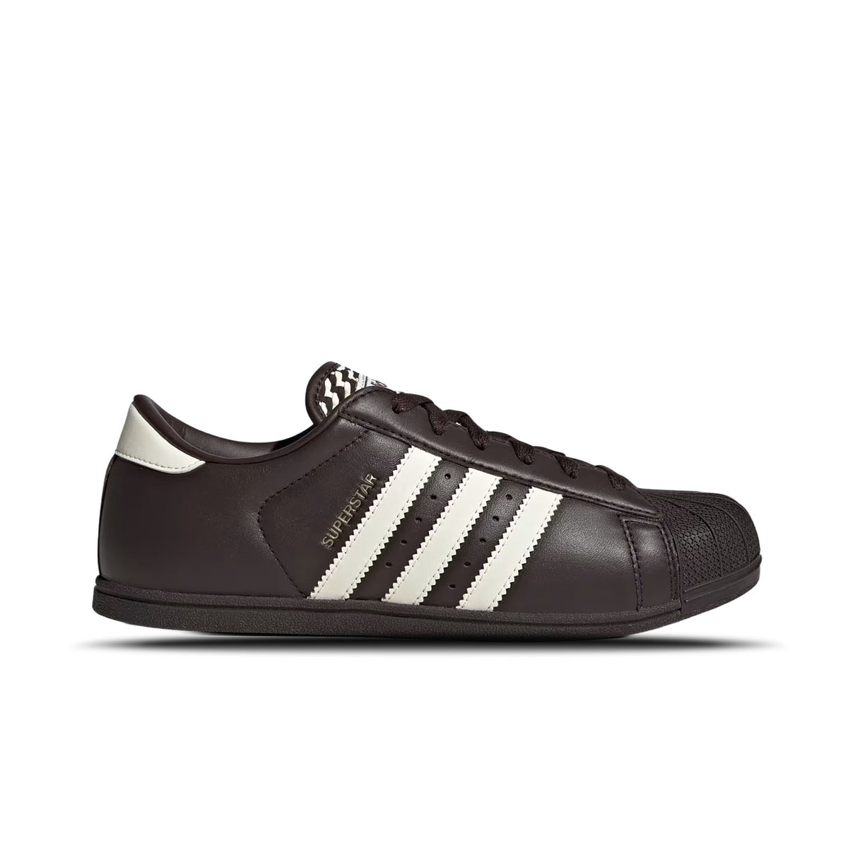 adidas Womens Superstar Lo Pro 'Aurora Coffee / Cream White / Gold Metallic'