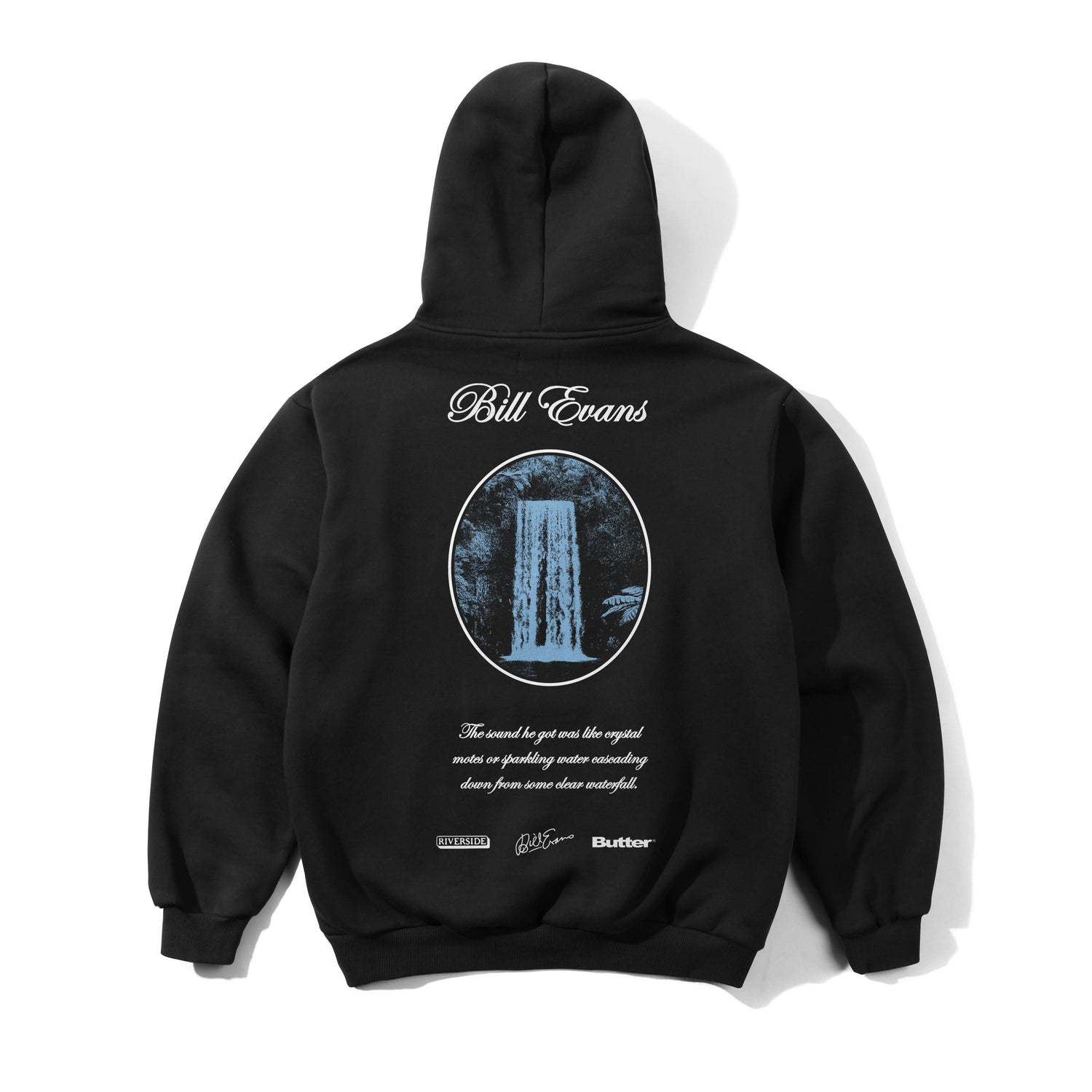 Butter Goods Crystal Notes Pullover Hood 'Black'