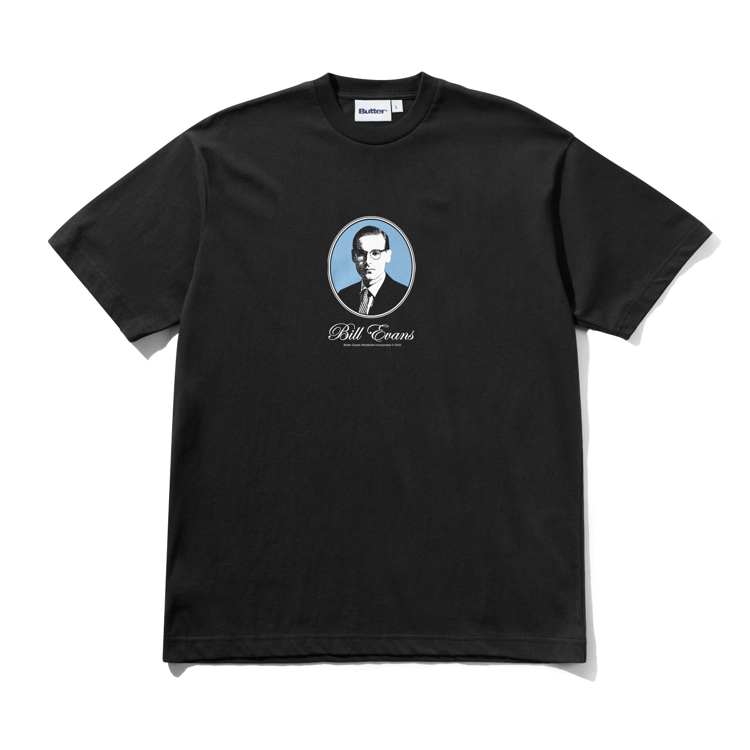 Butter Goods Crystal Notes Tee 'Black'