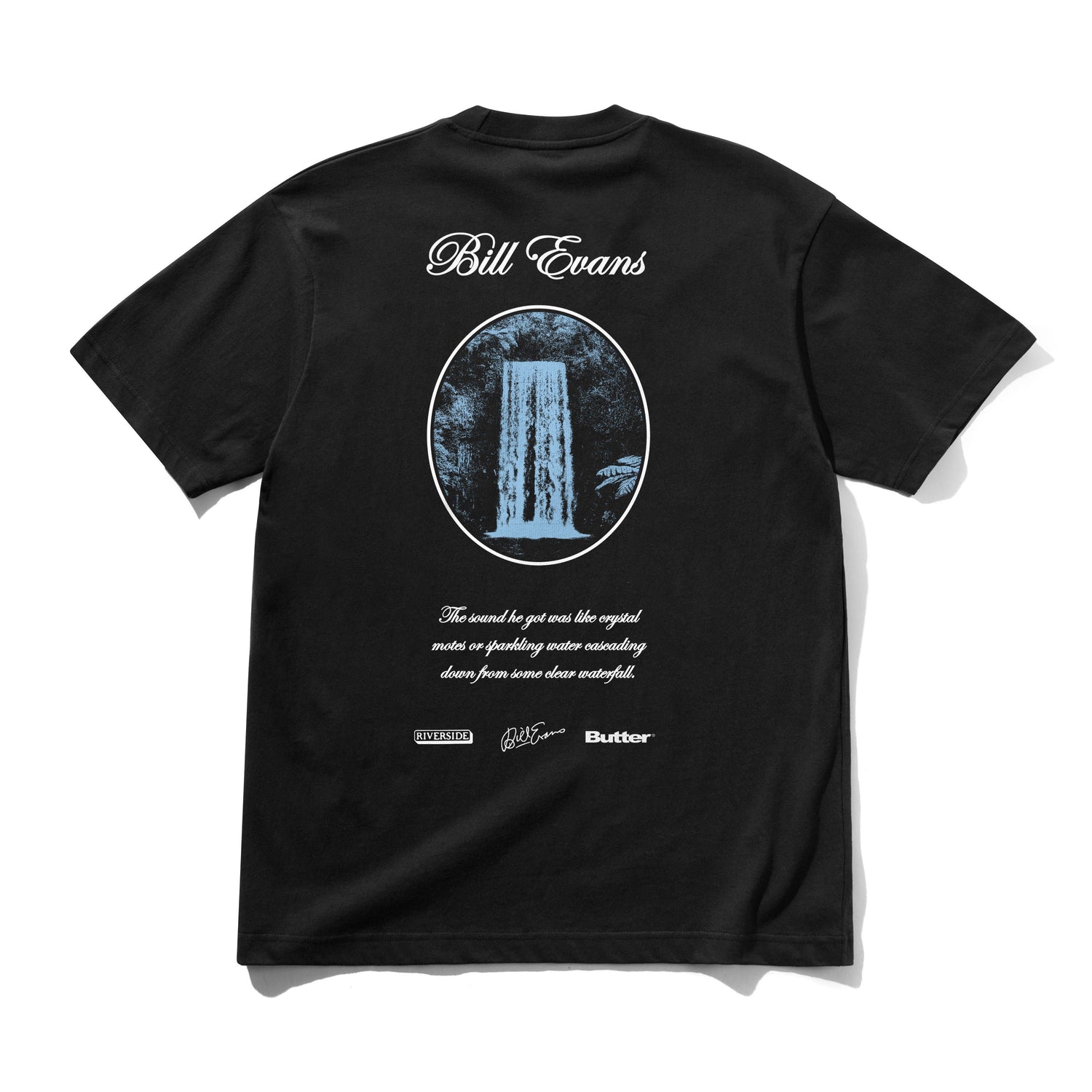 Butter Goods Crystal Notes Tee 'Black'
