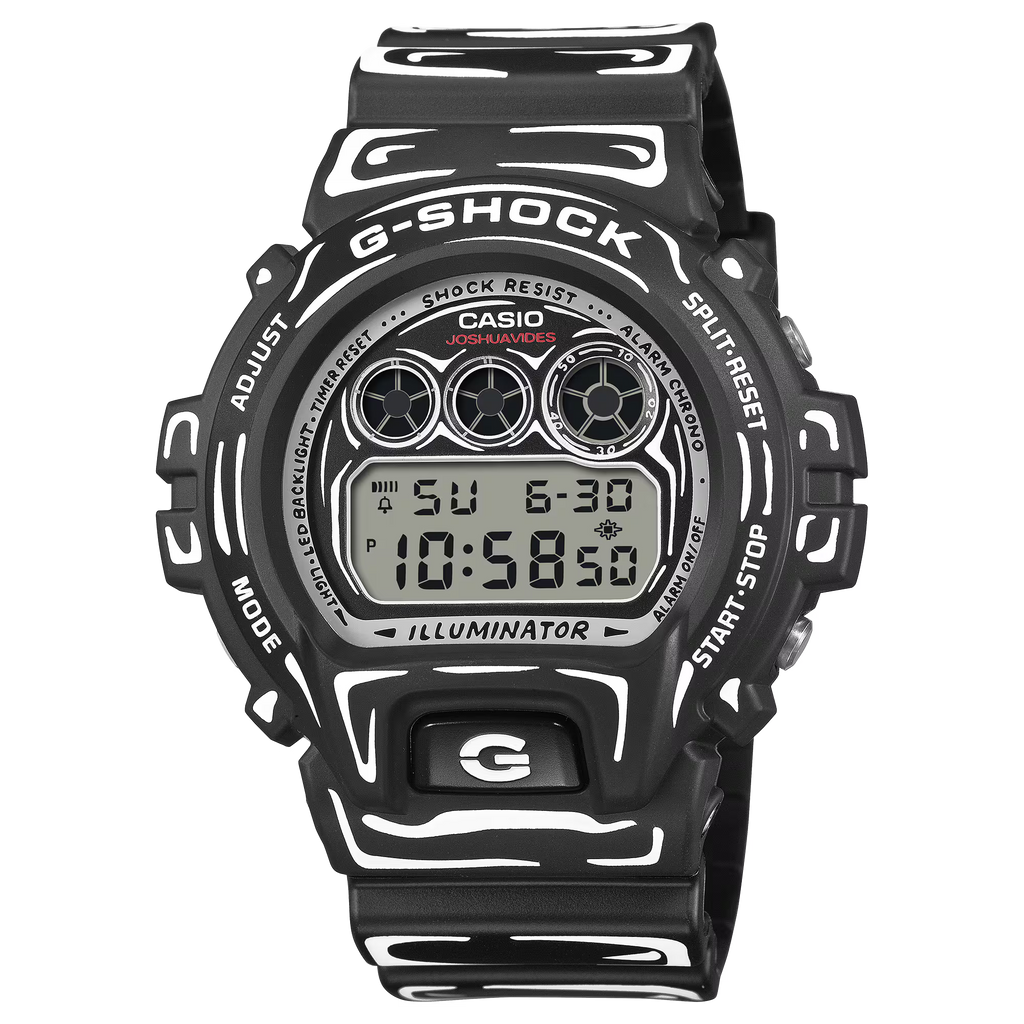 Casio Joshua Vides G-Shock DW6900JV-1 'Black/White'
