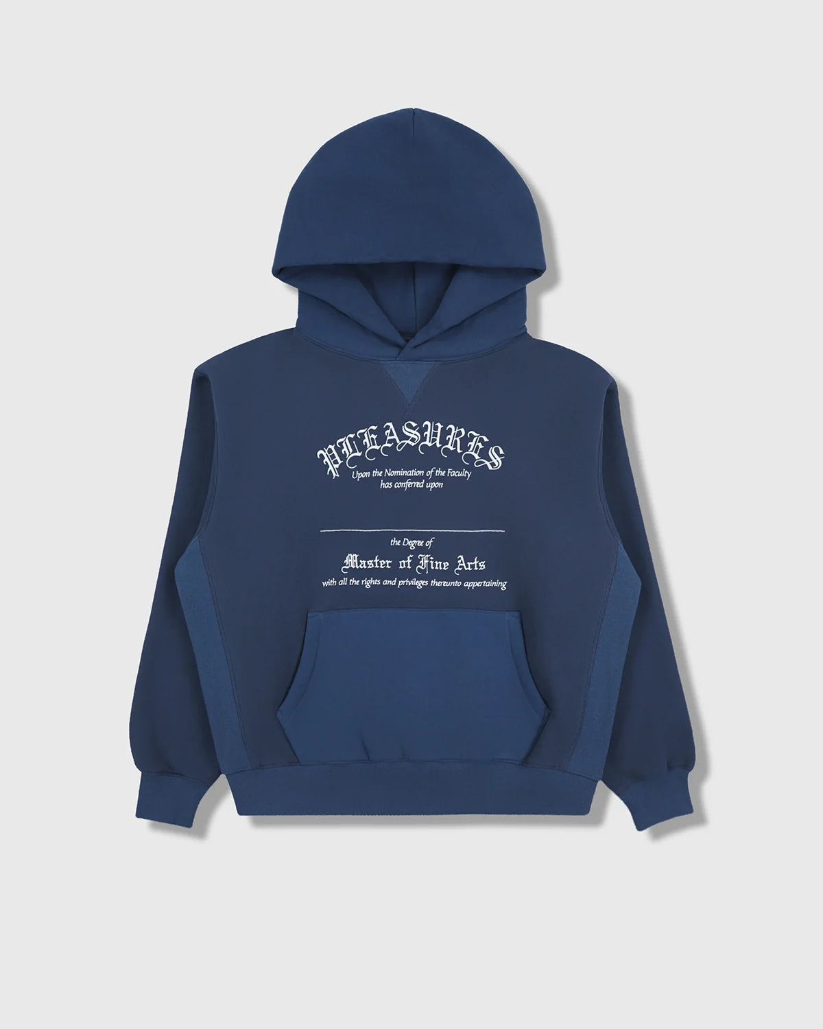 Pleasures Degree Hoodie 'Navy'