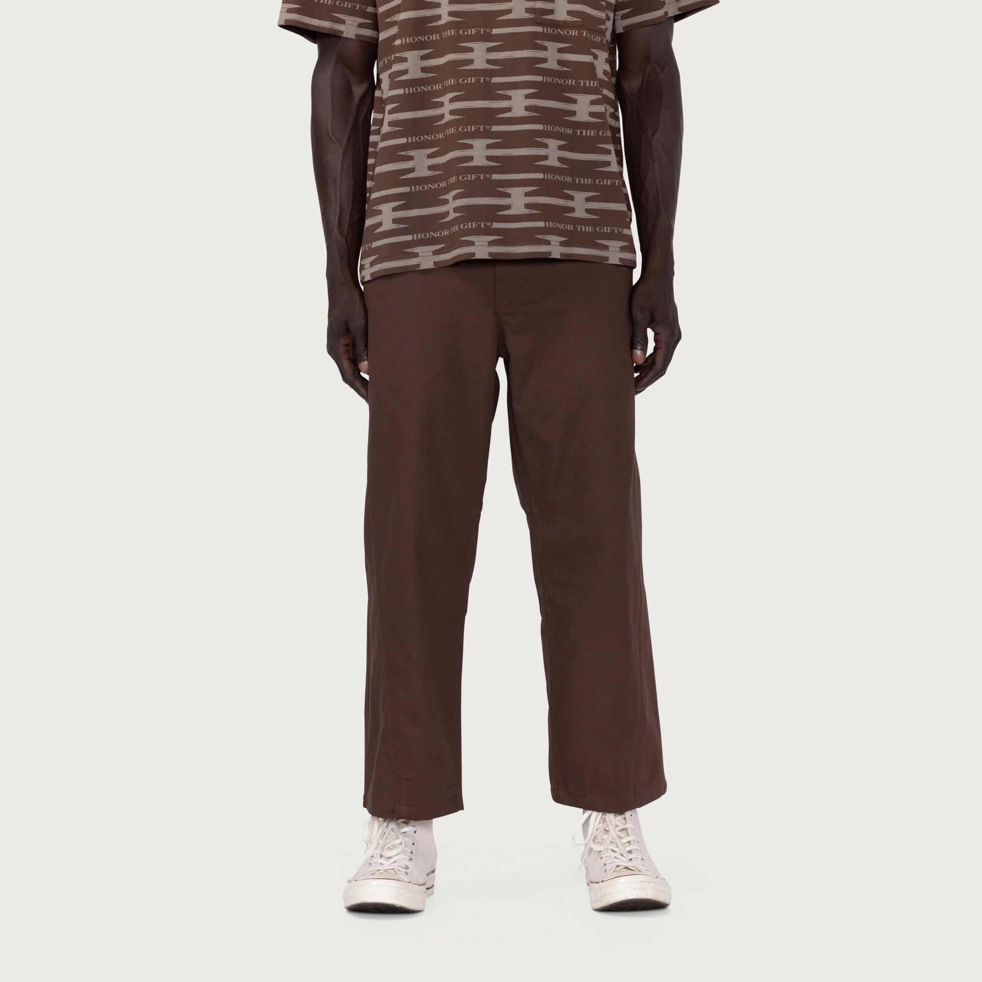 Honor The Gift Fall Pipeline Ankle Pant 'Brown'