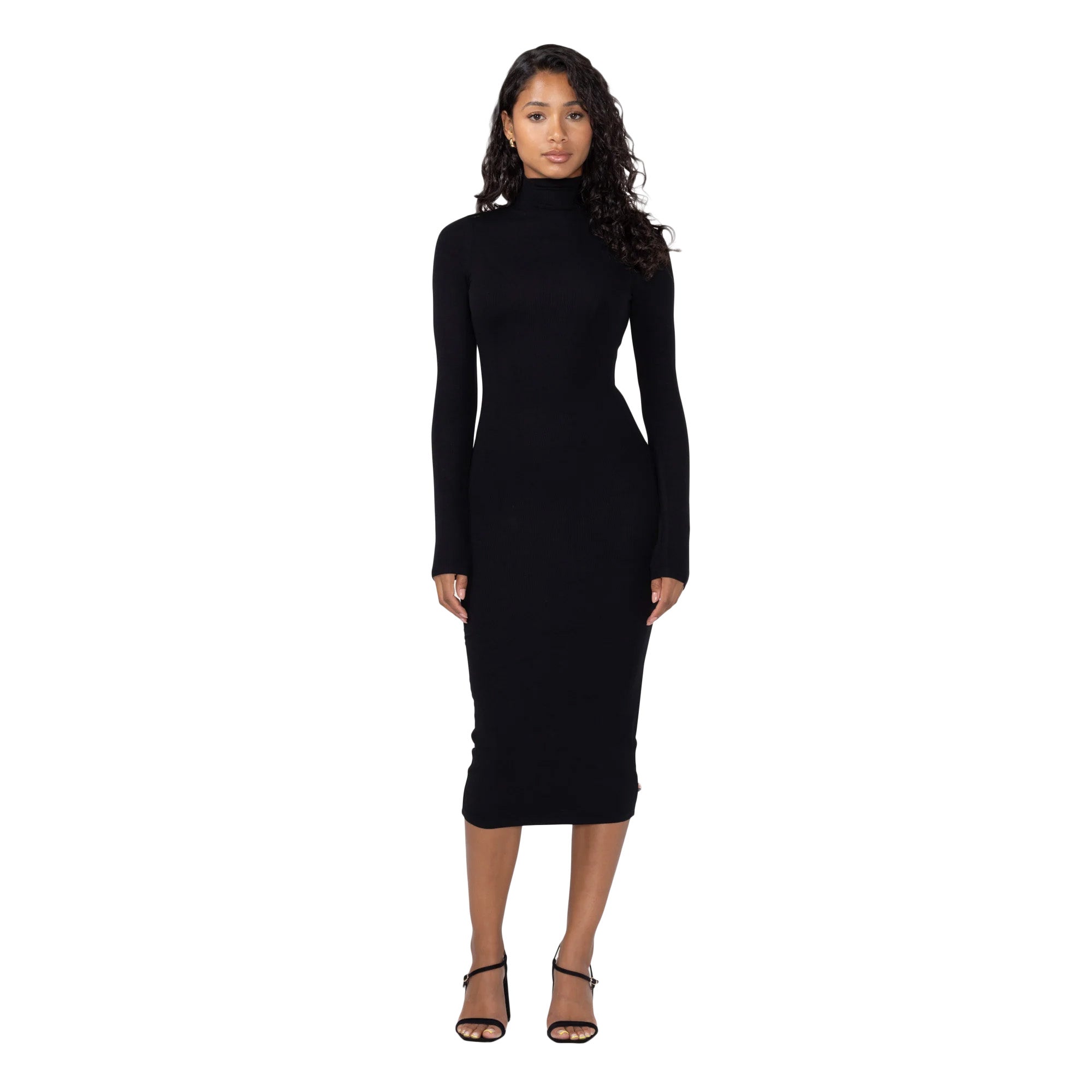 Womens Honor The Gift LS Cutout Dress 'Black'