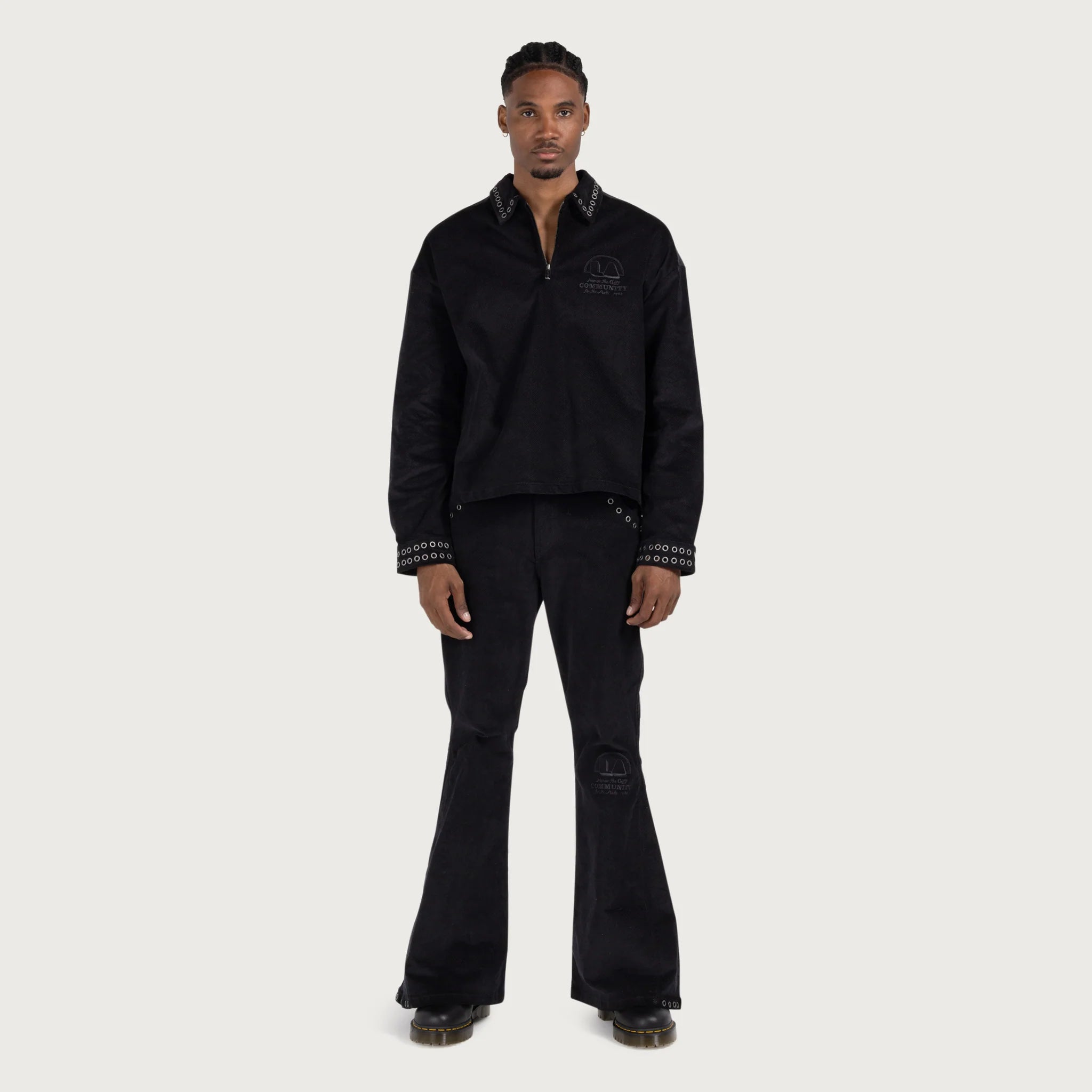 Honor The Gift Brushed Bell Bottom 'Black'