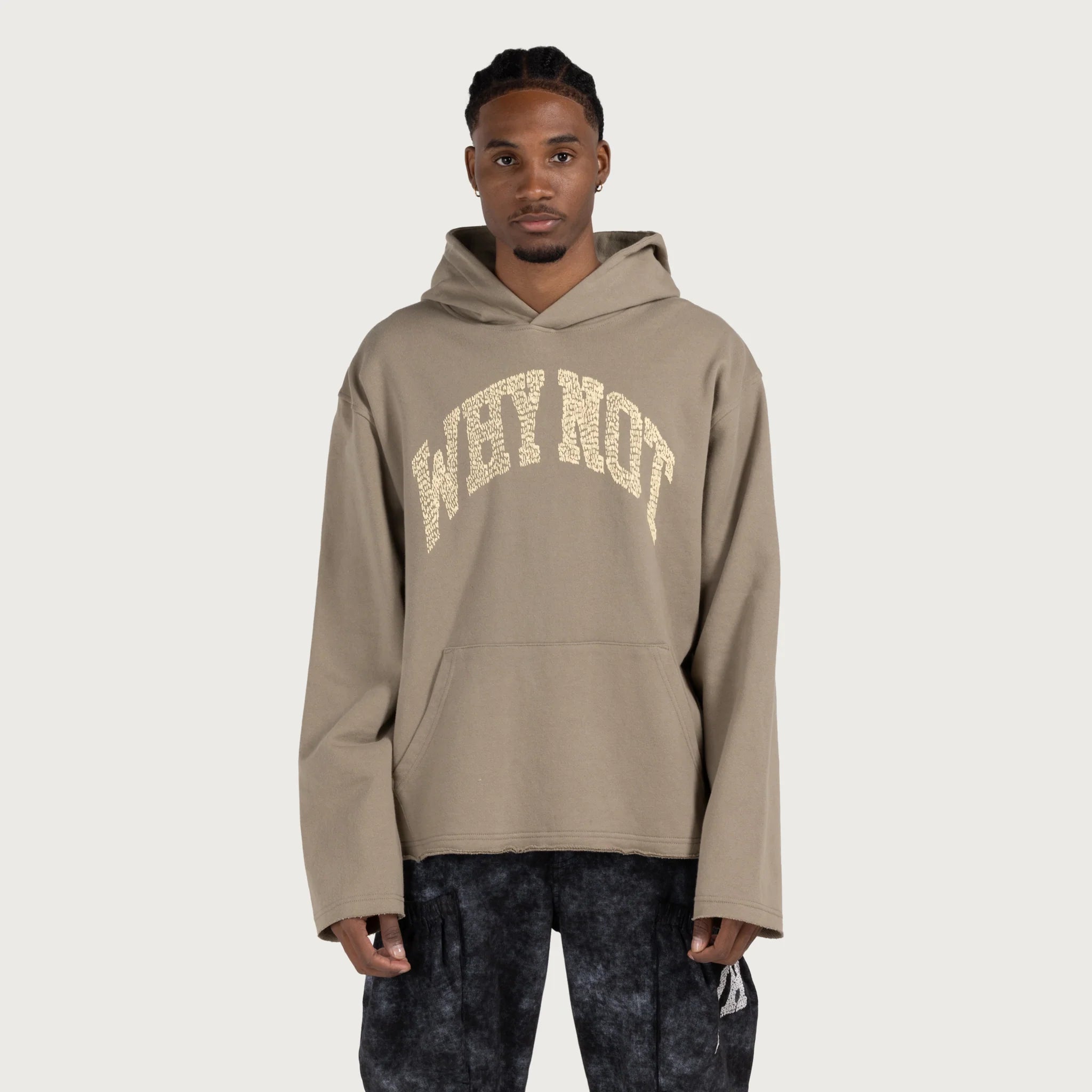 Honor The Gift 'Why Not' Hoodie 'Taupe'