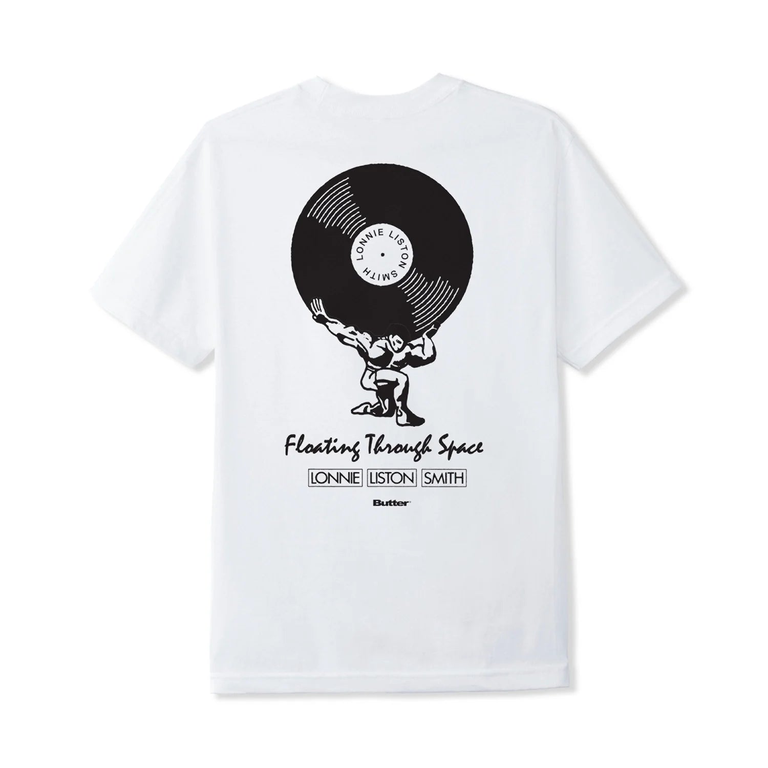 Butter Goods Floating Through Space T-Shirt 'White'