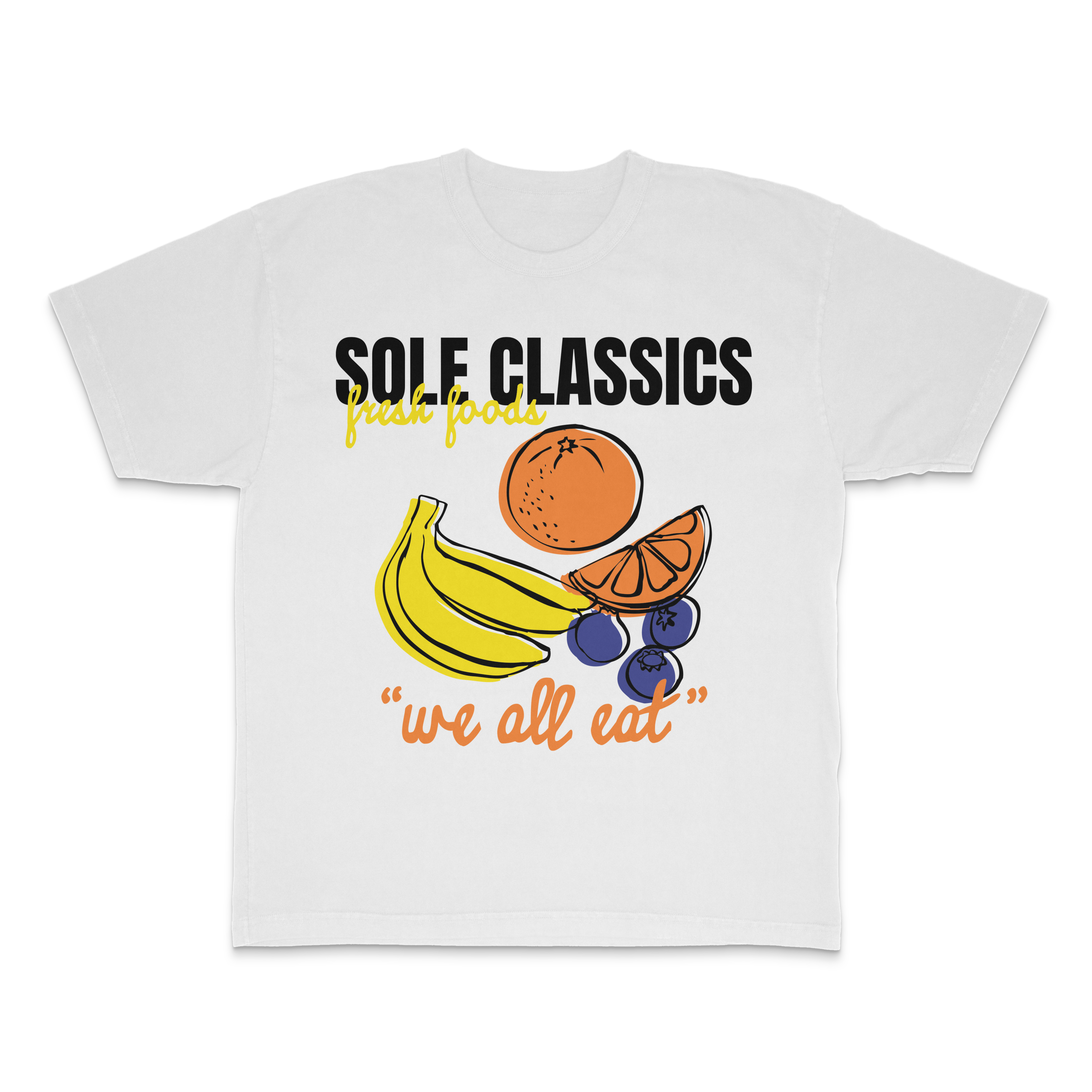 Sole Classics Fresh Foods T-Shirt 'White'