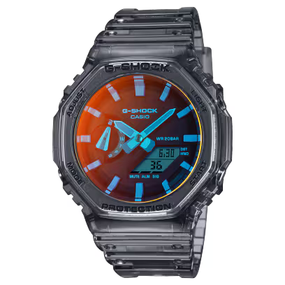 Casio G-Shock 2100 Series Watch 'Clear Black'