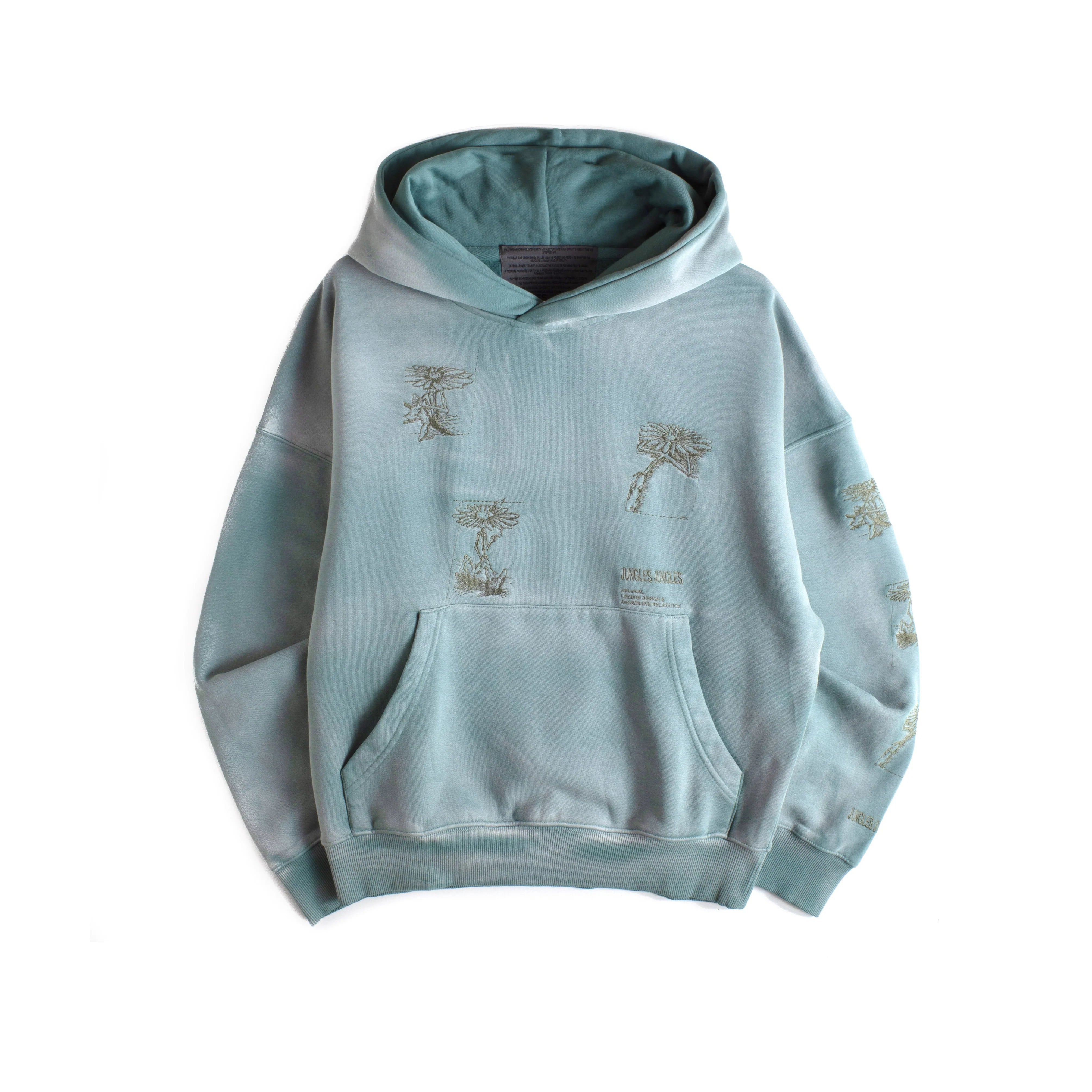Jungles Jungles Hard Times Hoodie 'Green'