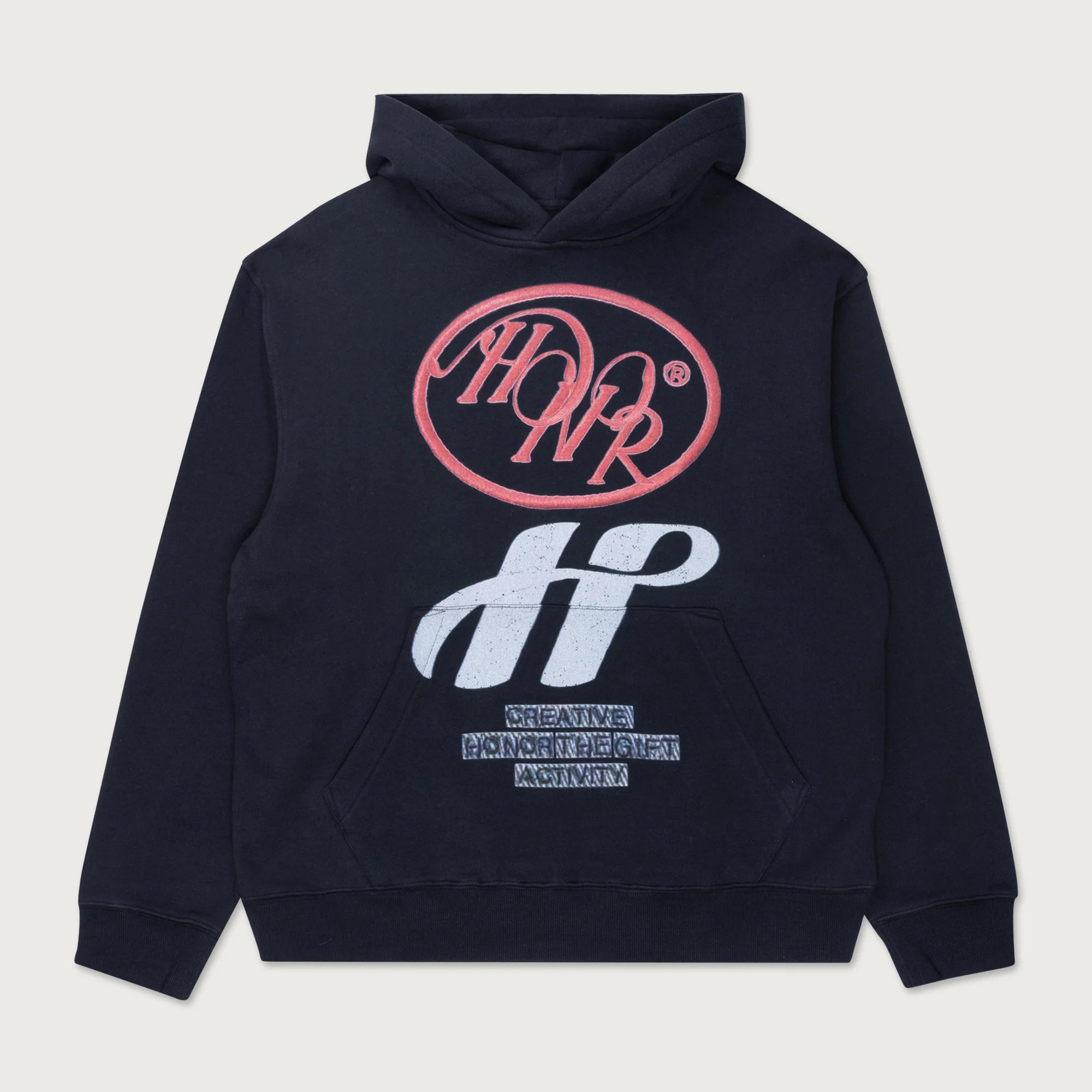 Honor The Gift Pop Art Hoodie 'Black'