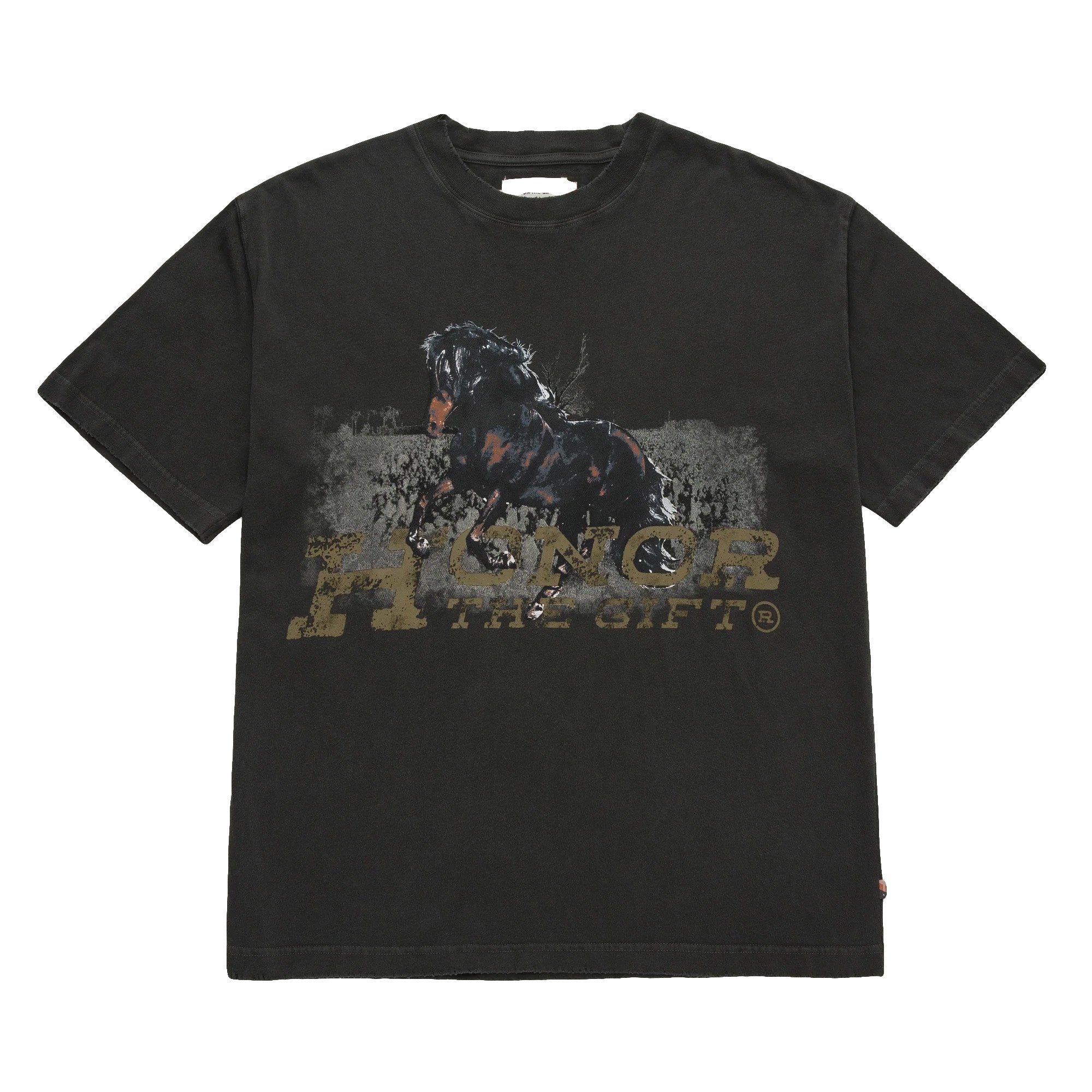 Honor The Gift Work Horse T-Shirt 'Black'