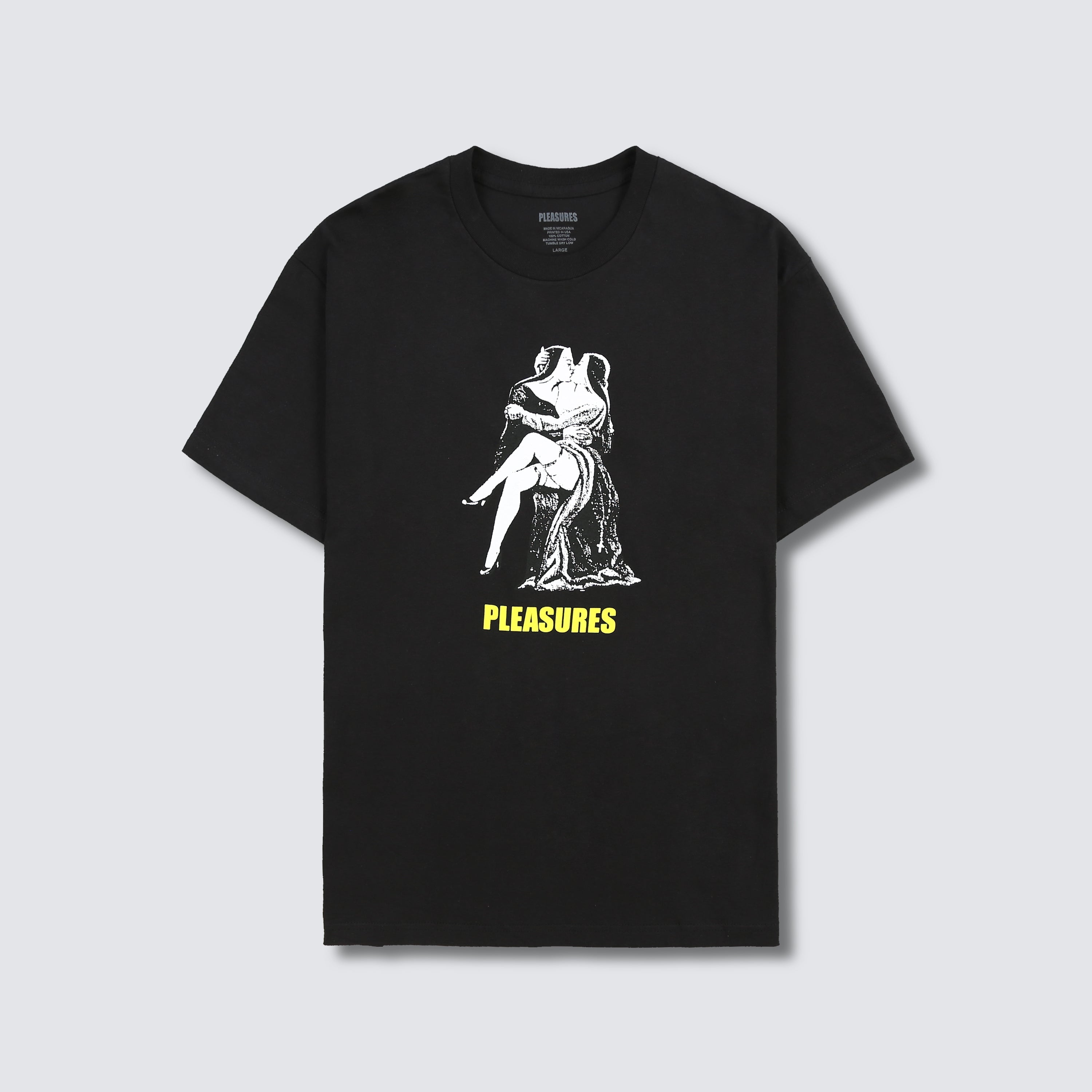 Pleasures French Kiss T-Shirt 'Black'