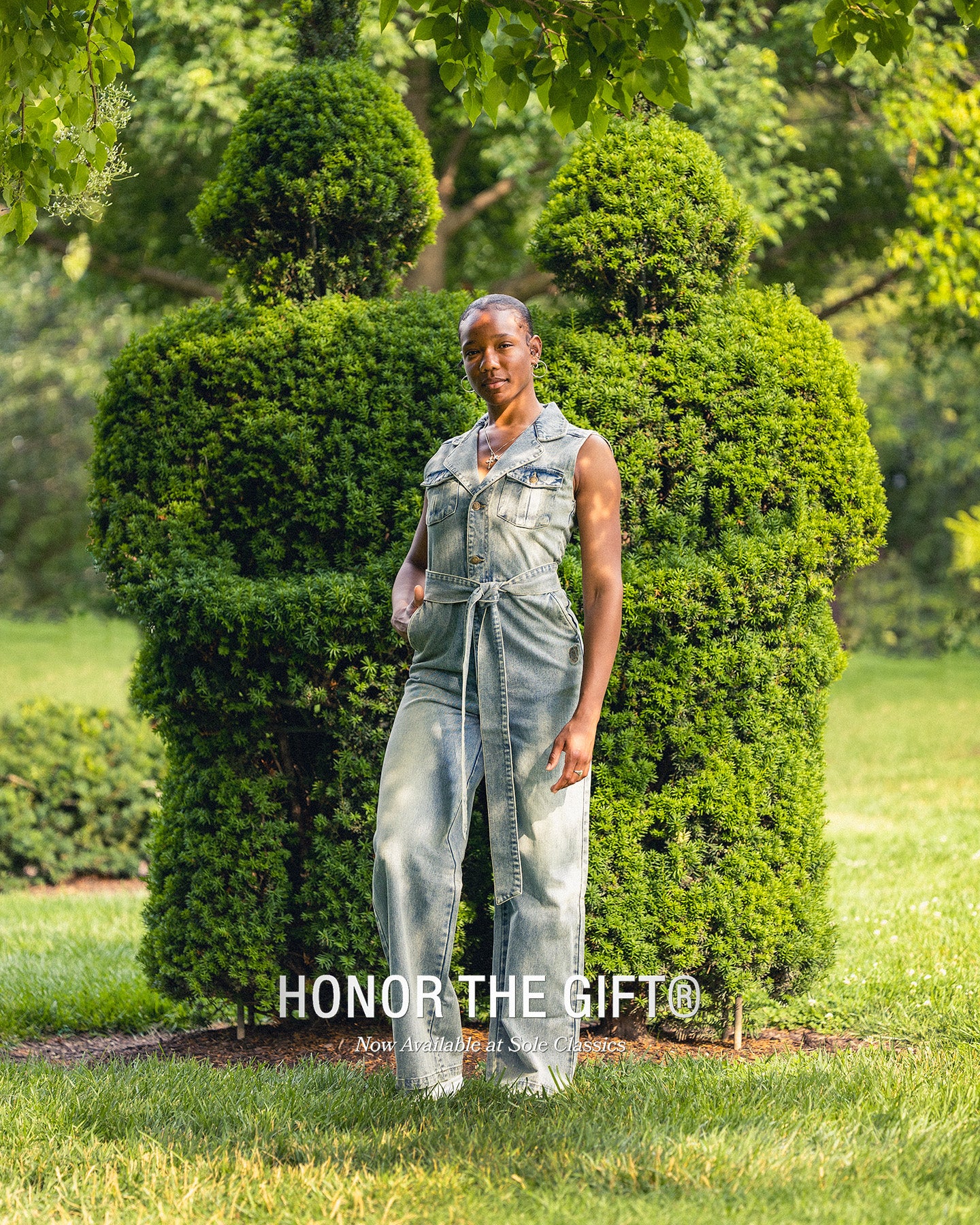 Womens Honor the Gift Service Jumpshirt 'Light Indigo'