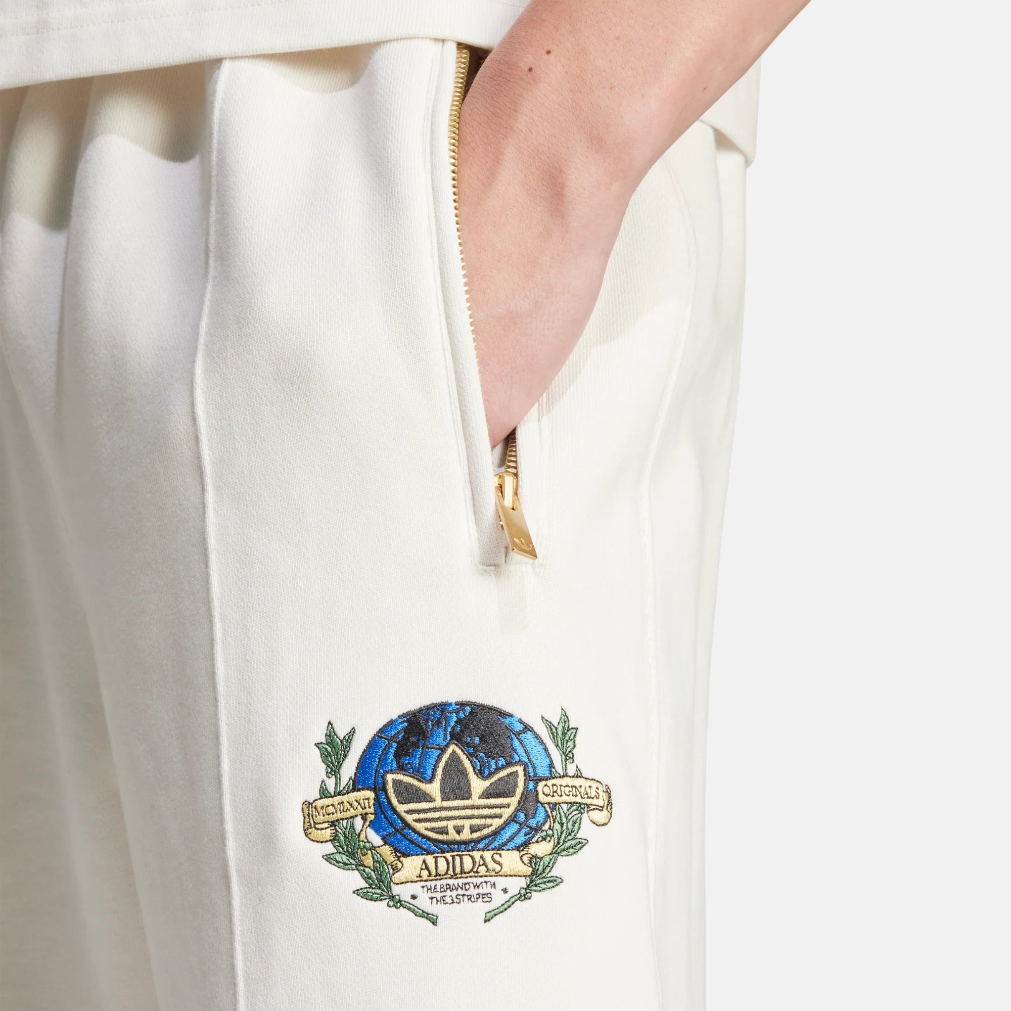 Adidas Olympic Pants 'Cloudwhite'
