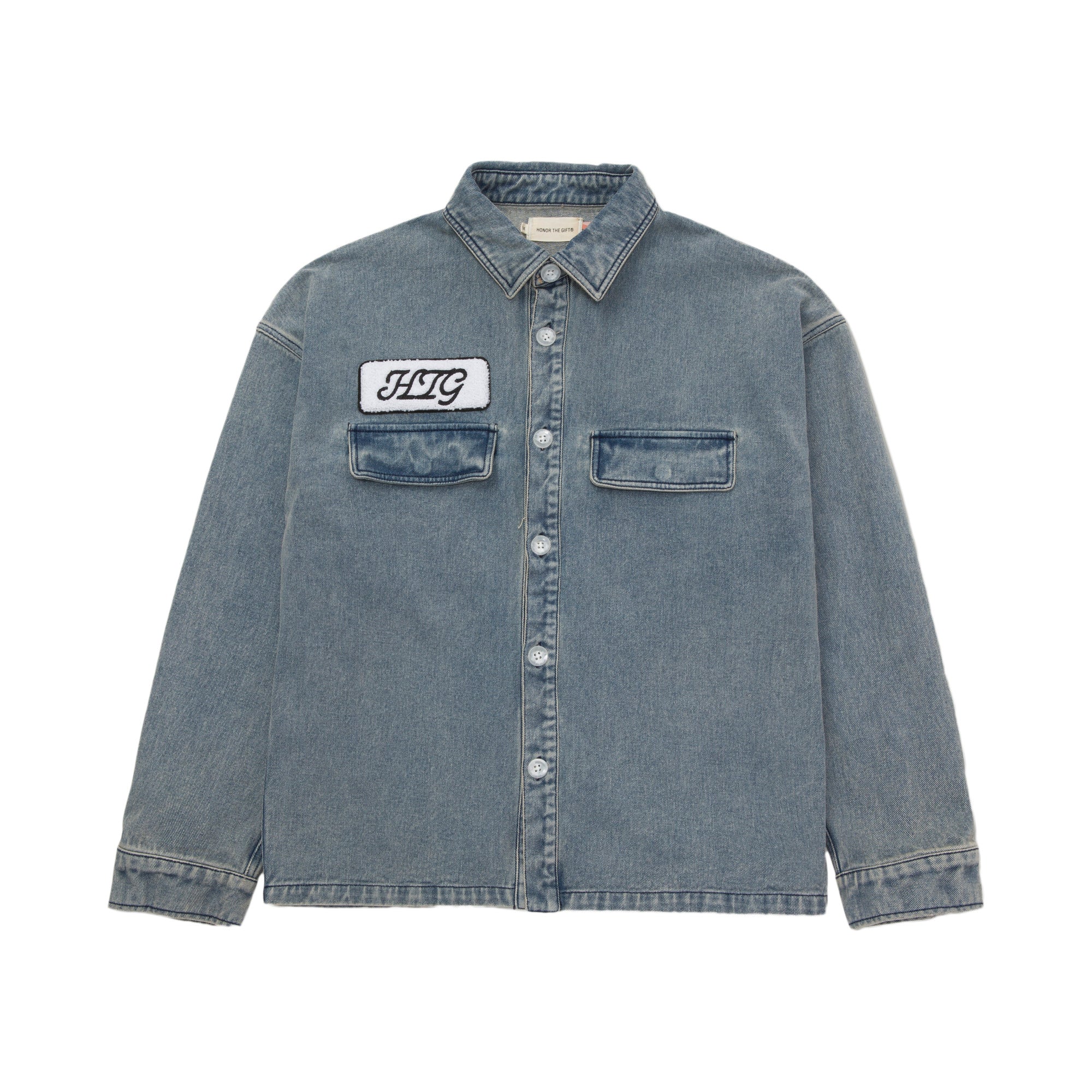 Honor The Gift L/S Work Shirt 'INDIGO'