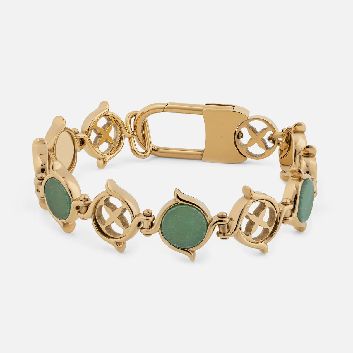 Vitaly Lucid Bracelet 'Gold Green'