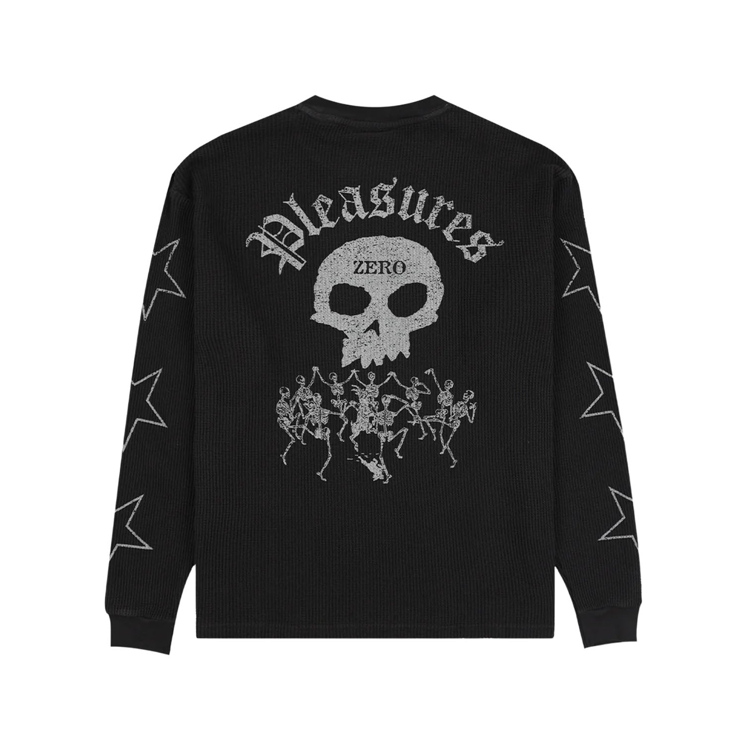 トップス plllllleeeasse long sleeve tee BLACK S Pleasures Misled Thermal Long Sleeve 'Black'