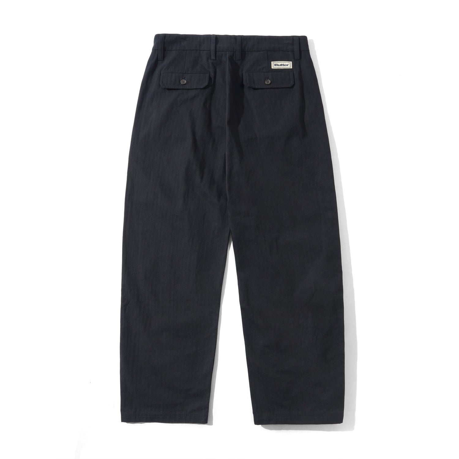 Butter Goods Pleated Trousers 'Black'