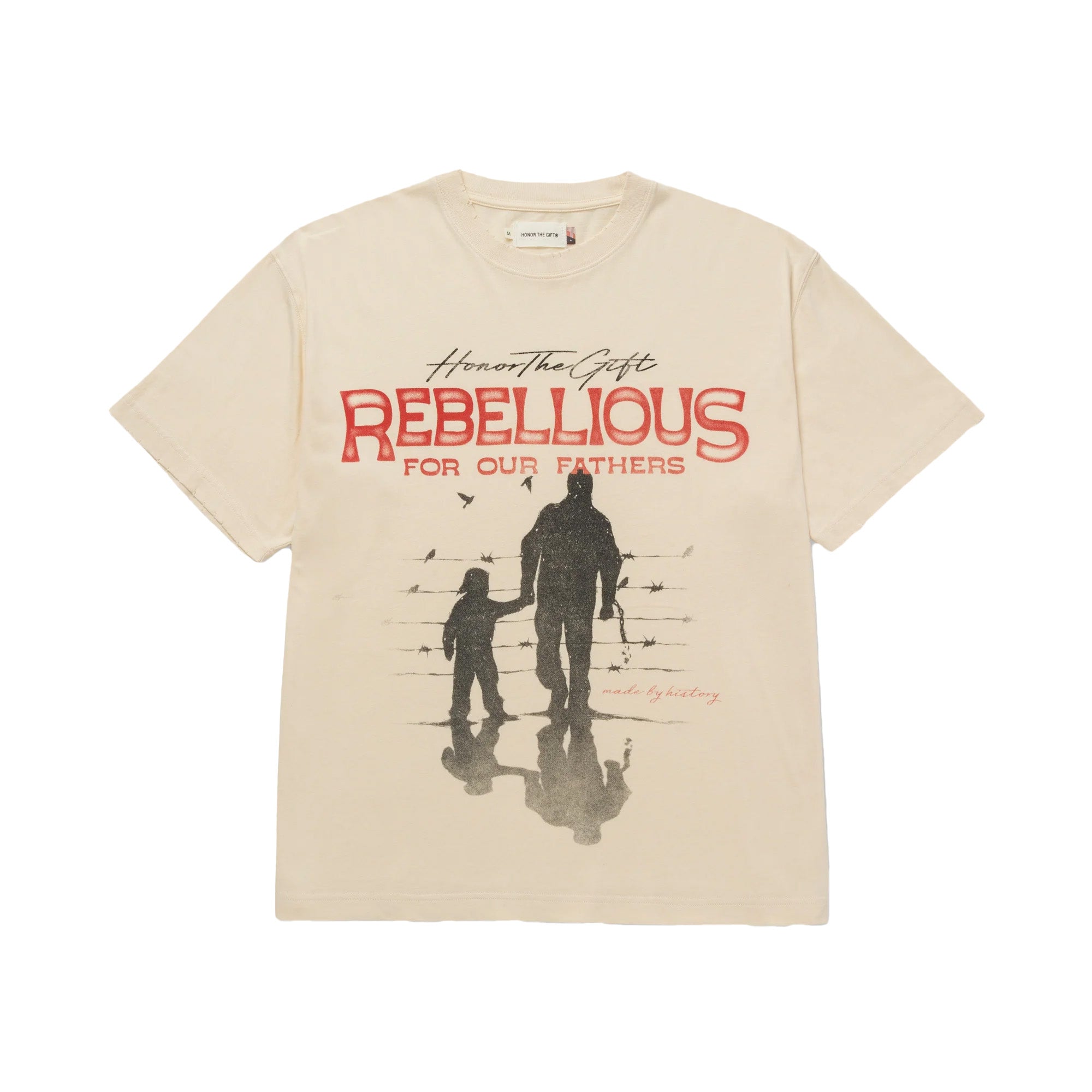 Honor The Gift Spring Rebellious For Our Fathers SS Tee 'Bone'