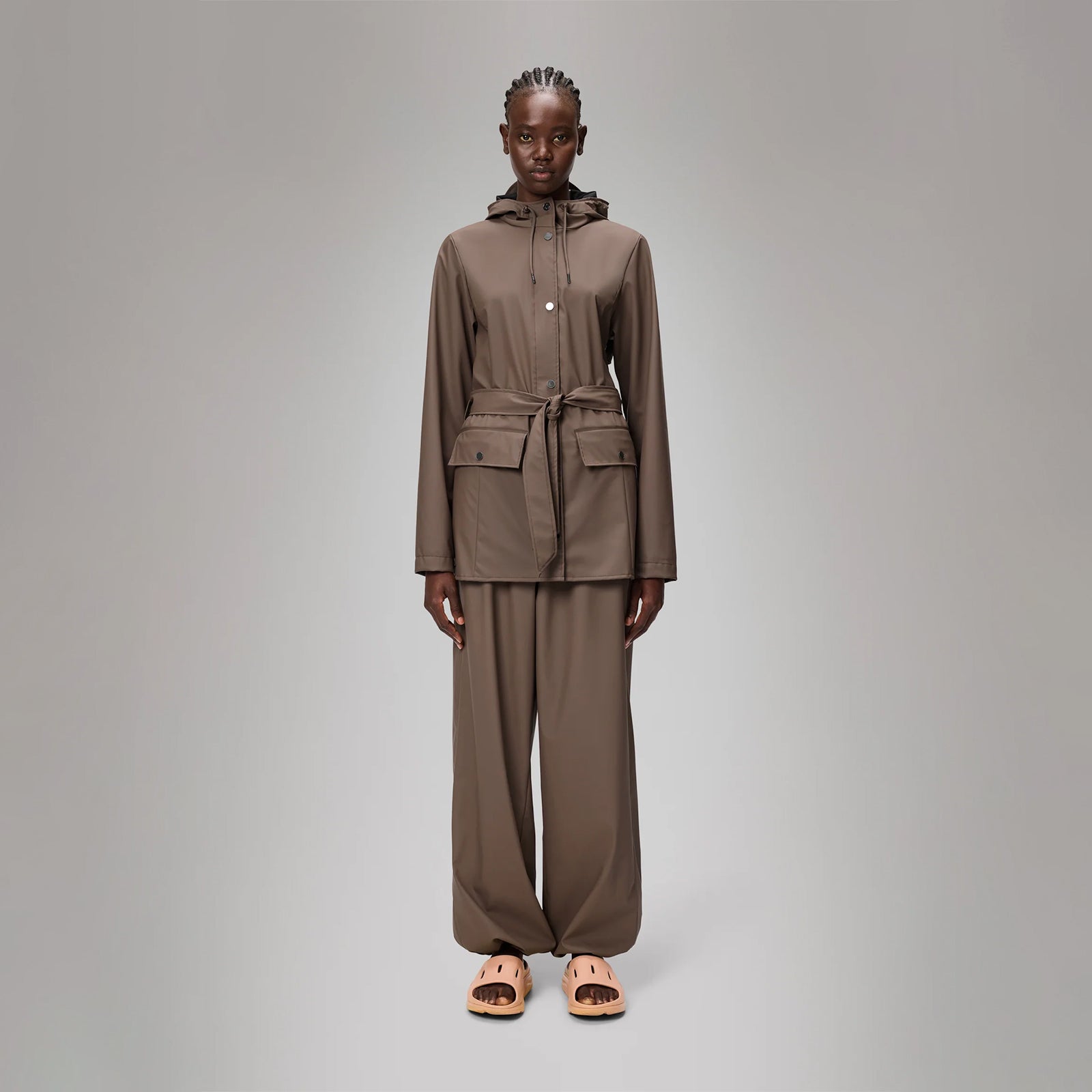 Rains Curve Jacket W3 ' Shade'