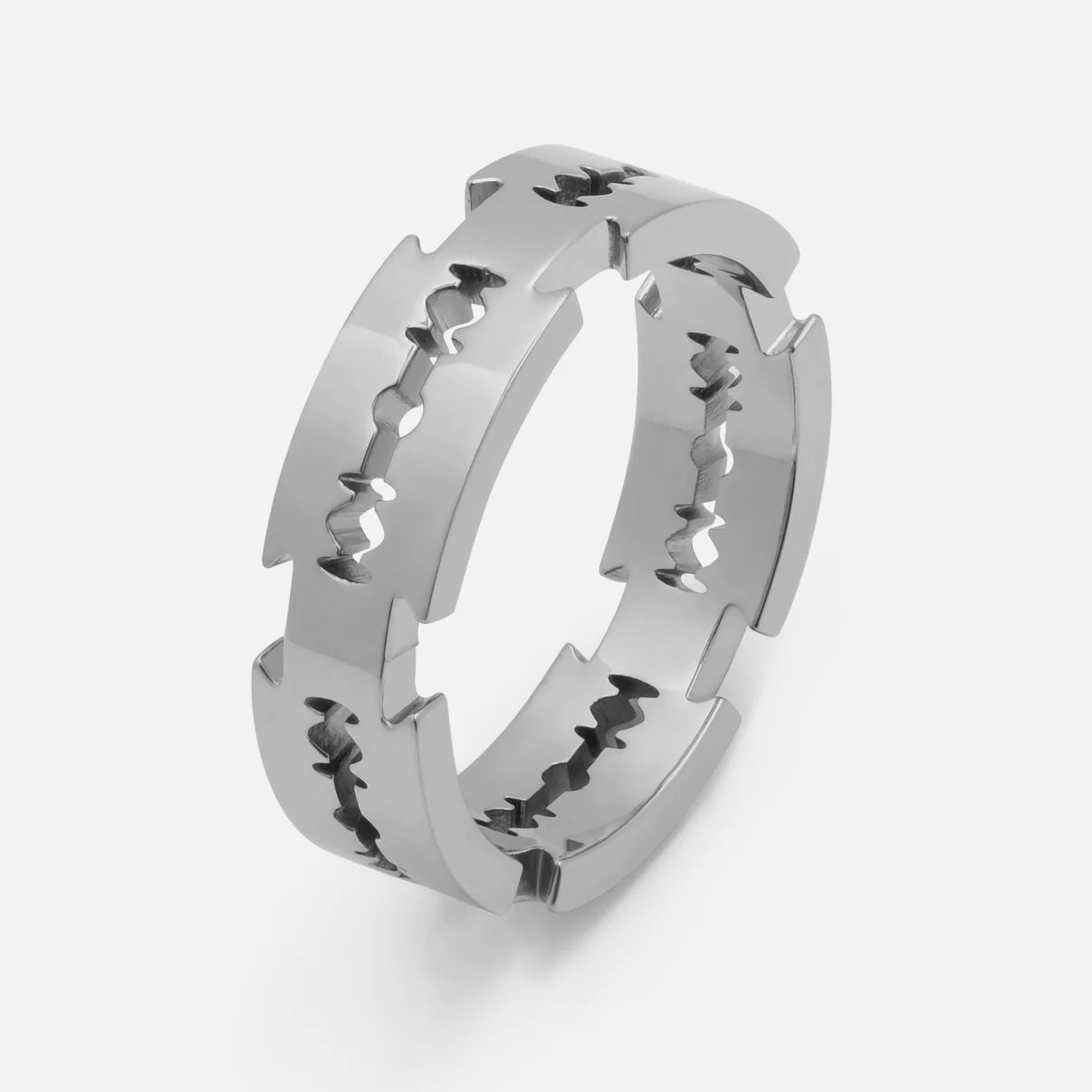 Vitaly Razor Ring 'Stainless Steel'
