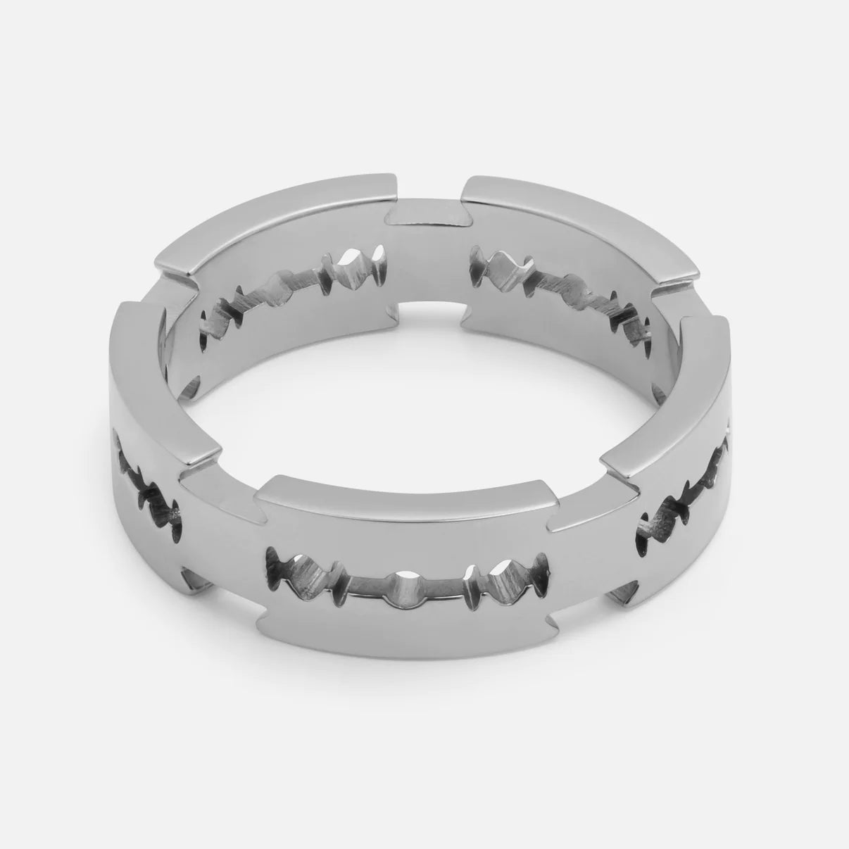Vitaly Razor Ring 'Stainless Steel'