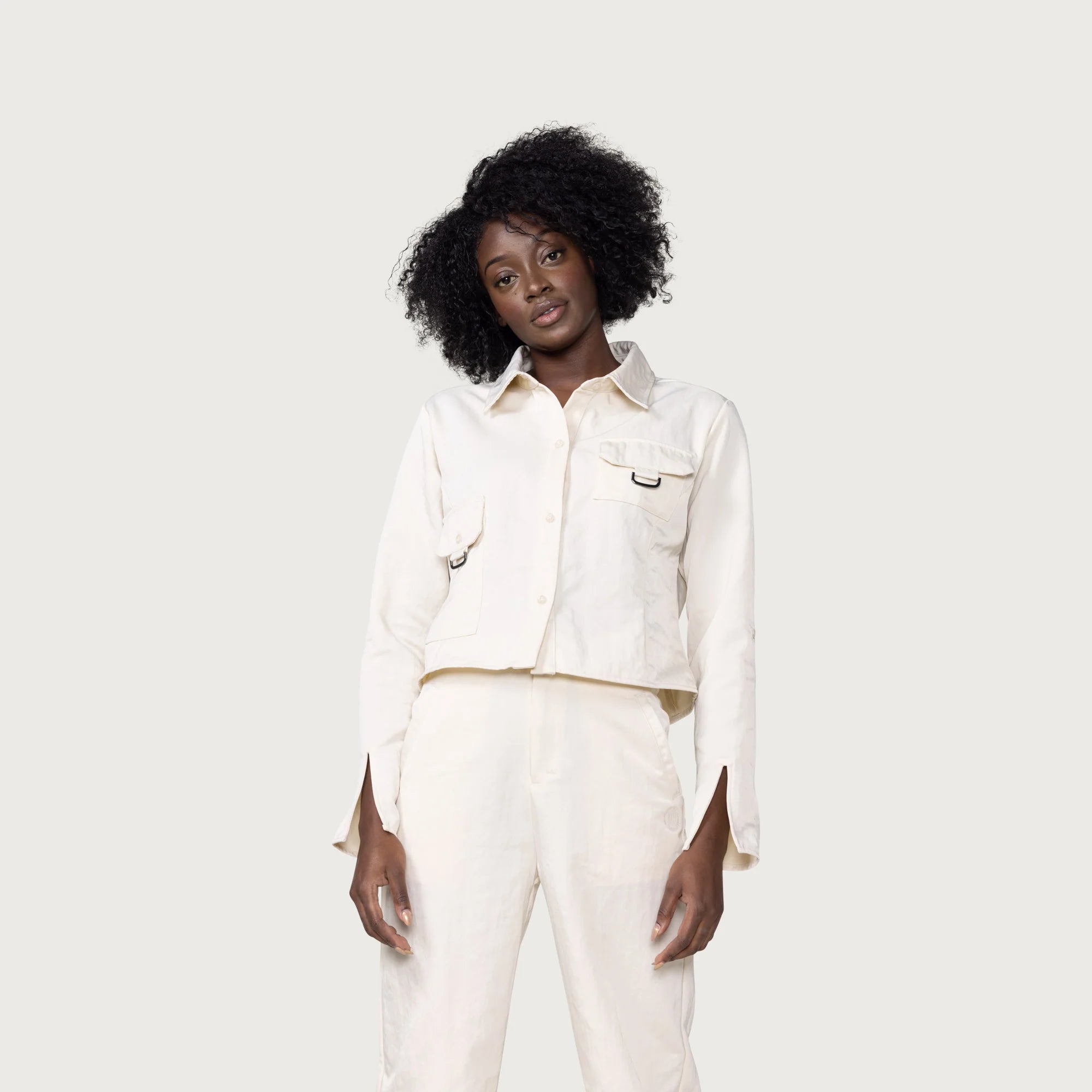 Womens Honor The Gift Cadet Shirt 'Cream'