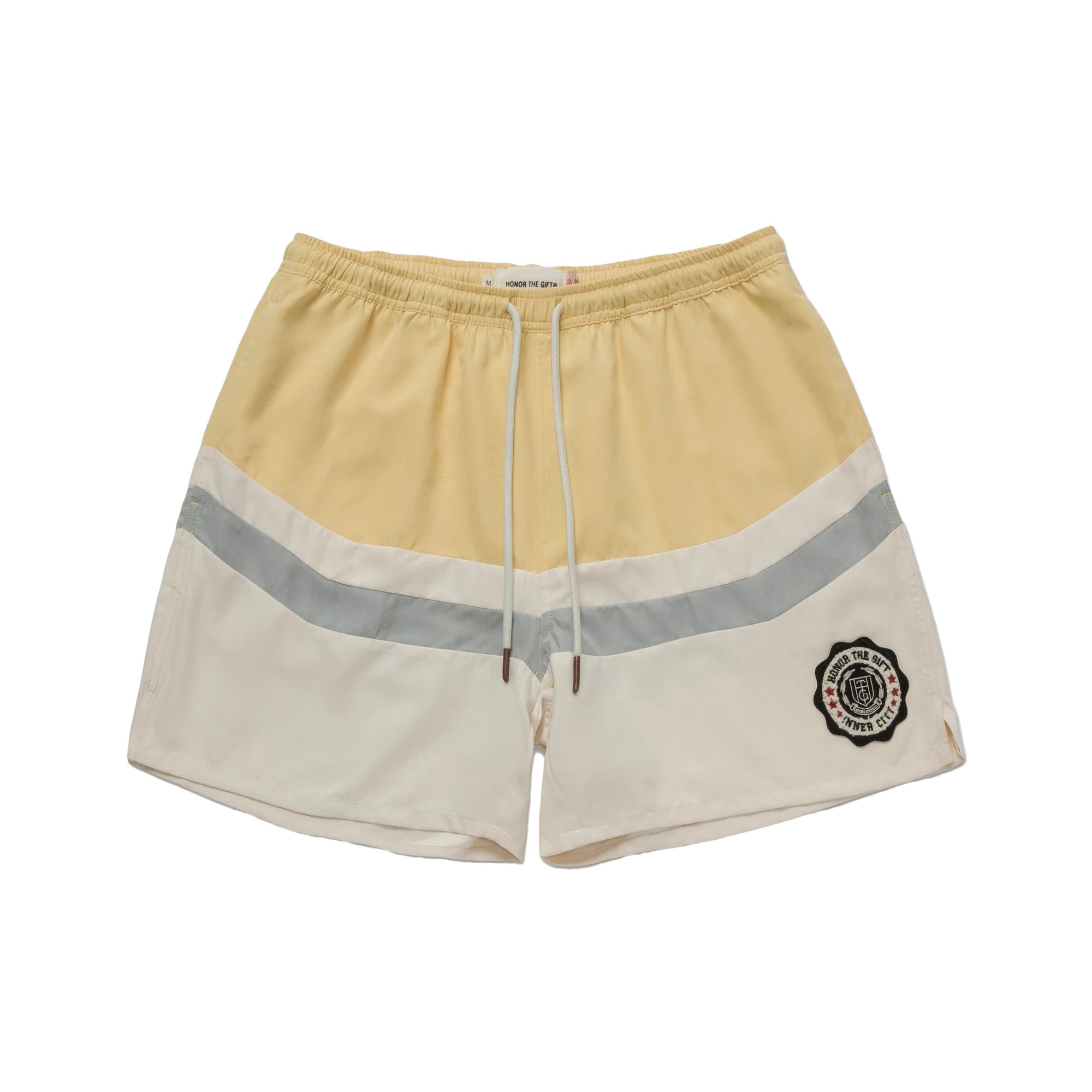 Honor The Gift Brushed Poly Track Short 'Bone'