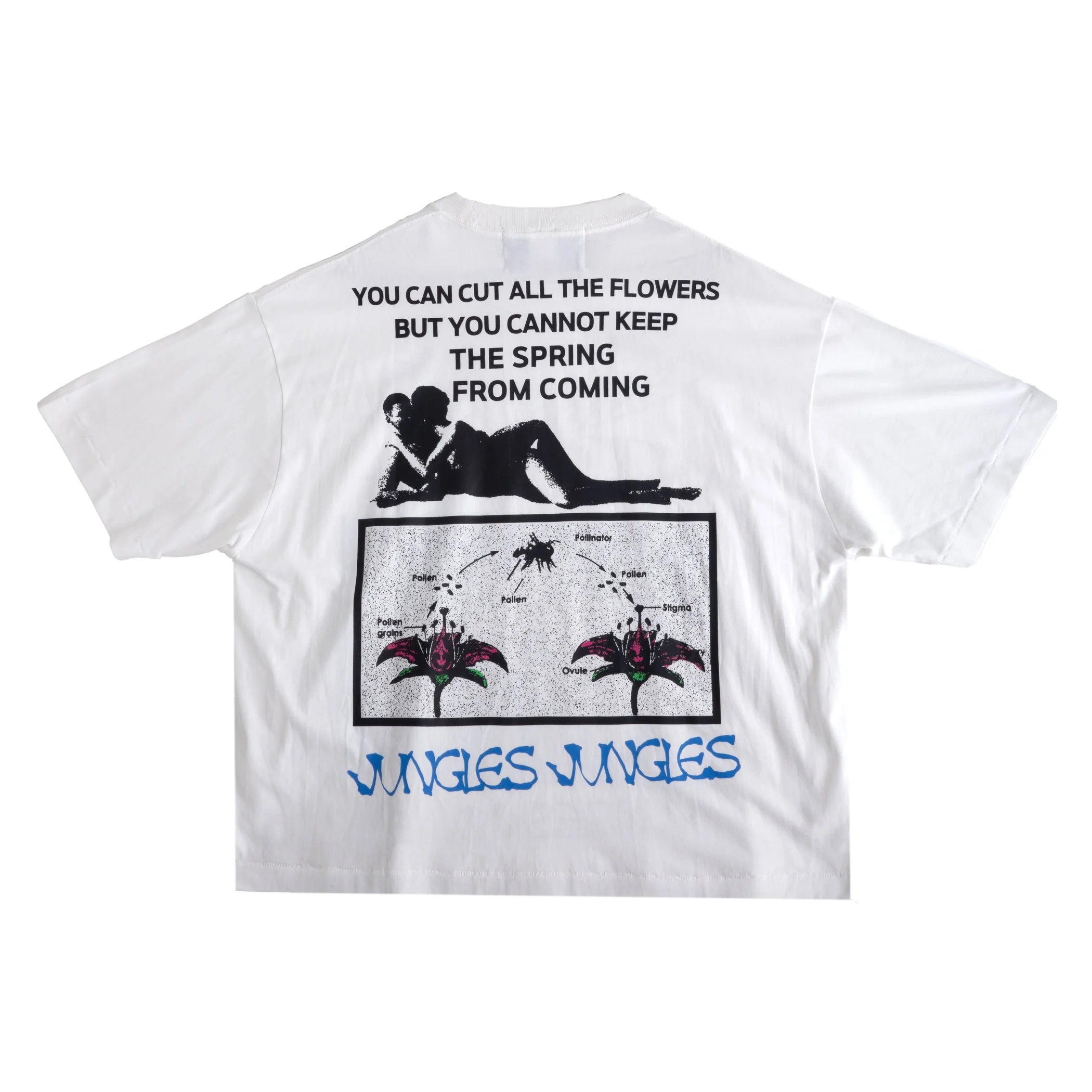 Jungles Jungles Pollinate Tee 'White'