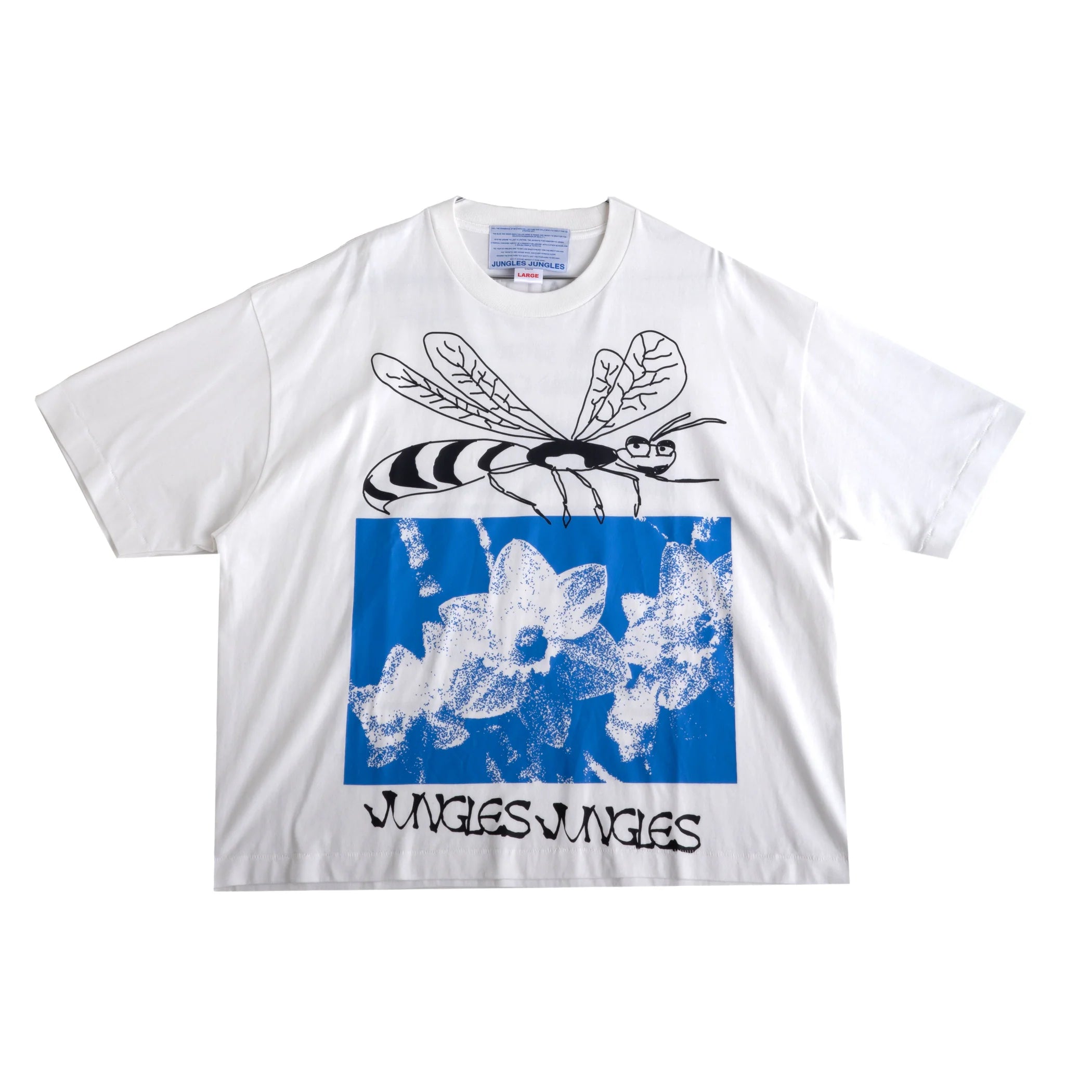 Jungles Jungles Pollinate Tee 'White'