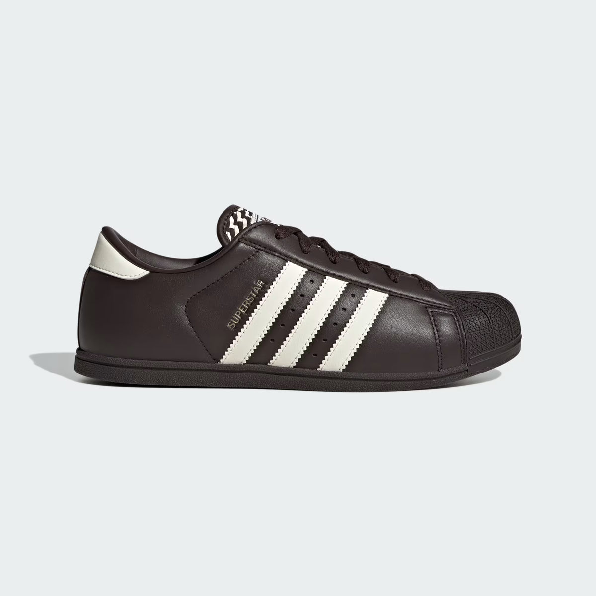 adidas Womens Superstar Lo Pro 'Aurora Coffee / Cream White / Gold Metallic'