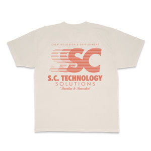 
                  
                    Load image into Gallery viewer, Sole Classics Tech Solutions T-Shirt &amp;#39;Cream&amp;#39;
                  
                