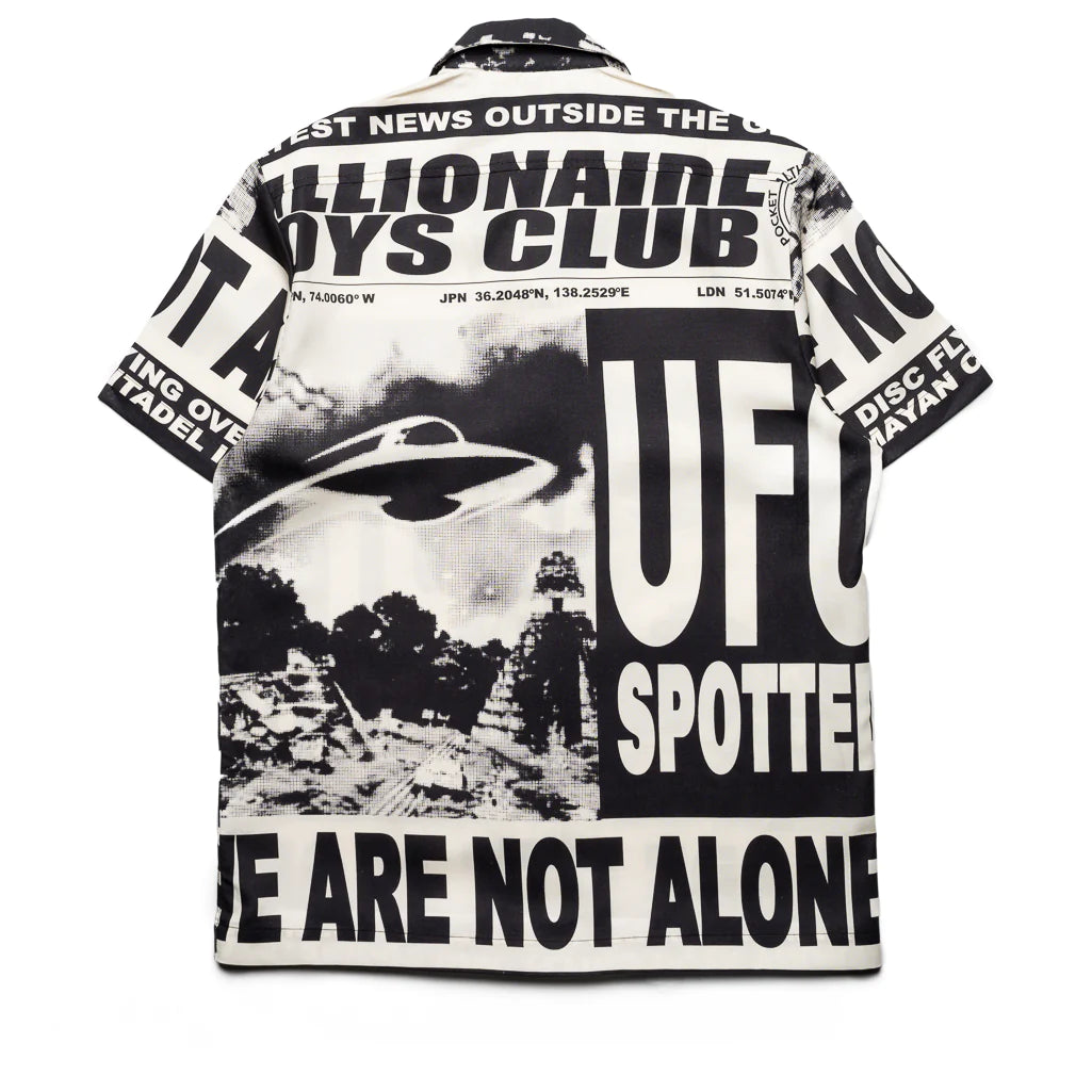 Billionaire Boys Club UFO Woven Shirt 'Gardenia'
