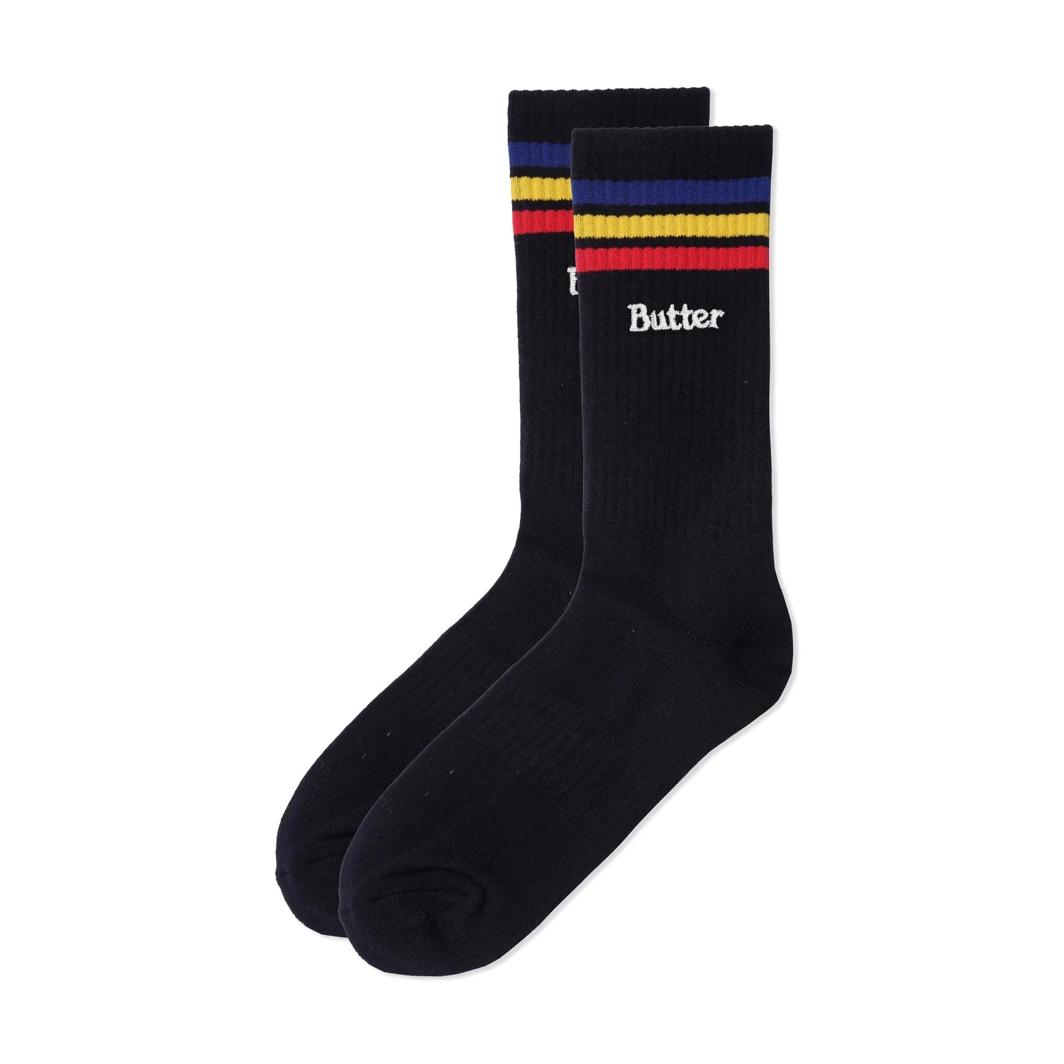 Butter Goods Stripe Socks 'Black'