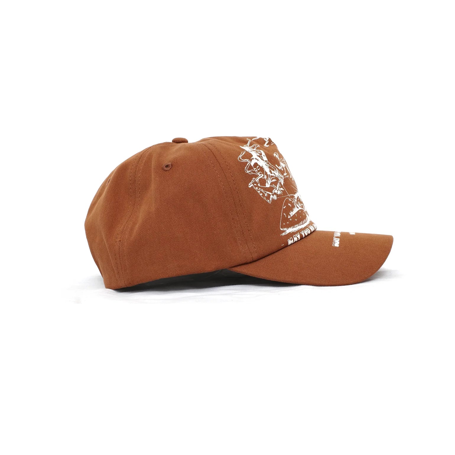 Jungles Jungles LIVE YOUR LIFE WITH EASE TRUCKER CAP 'Brown'