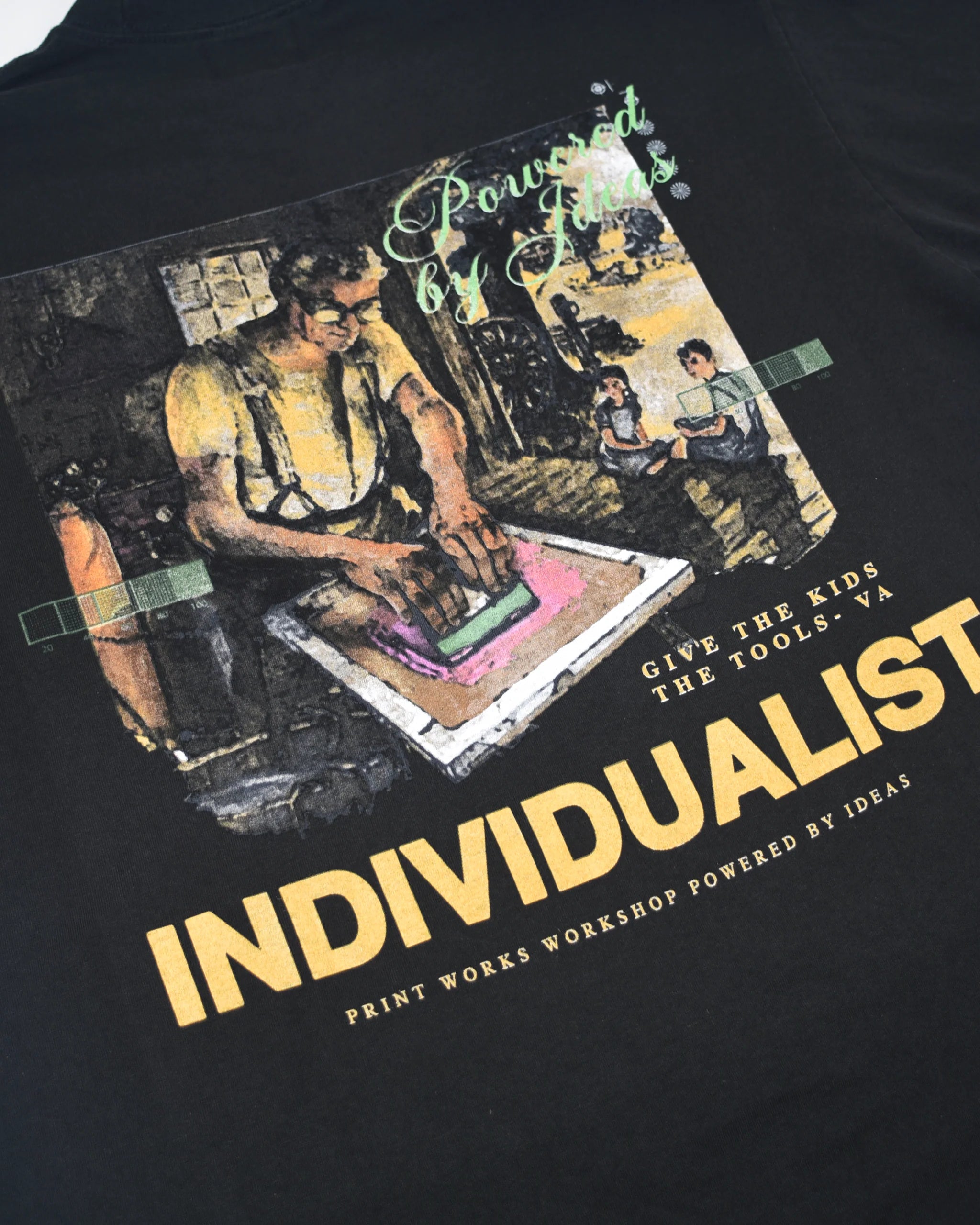 Indvlst Lab Tools SS Tee  'Black'