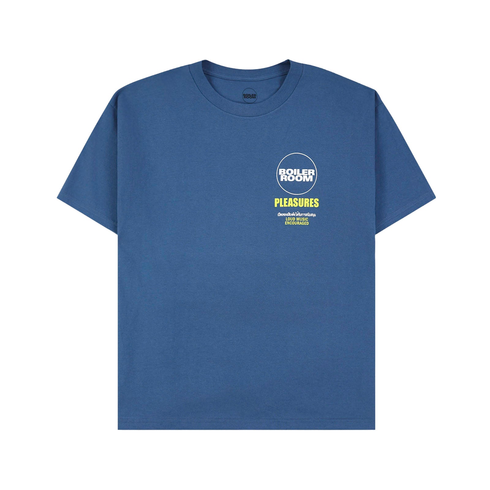 Pleasures Turntable T-Shirt 'Blue'
