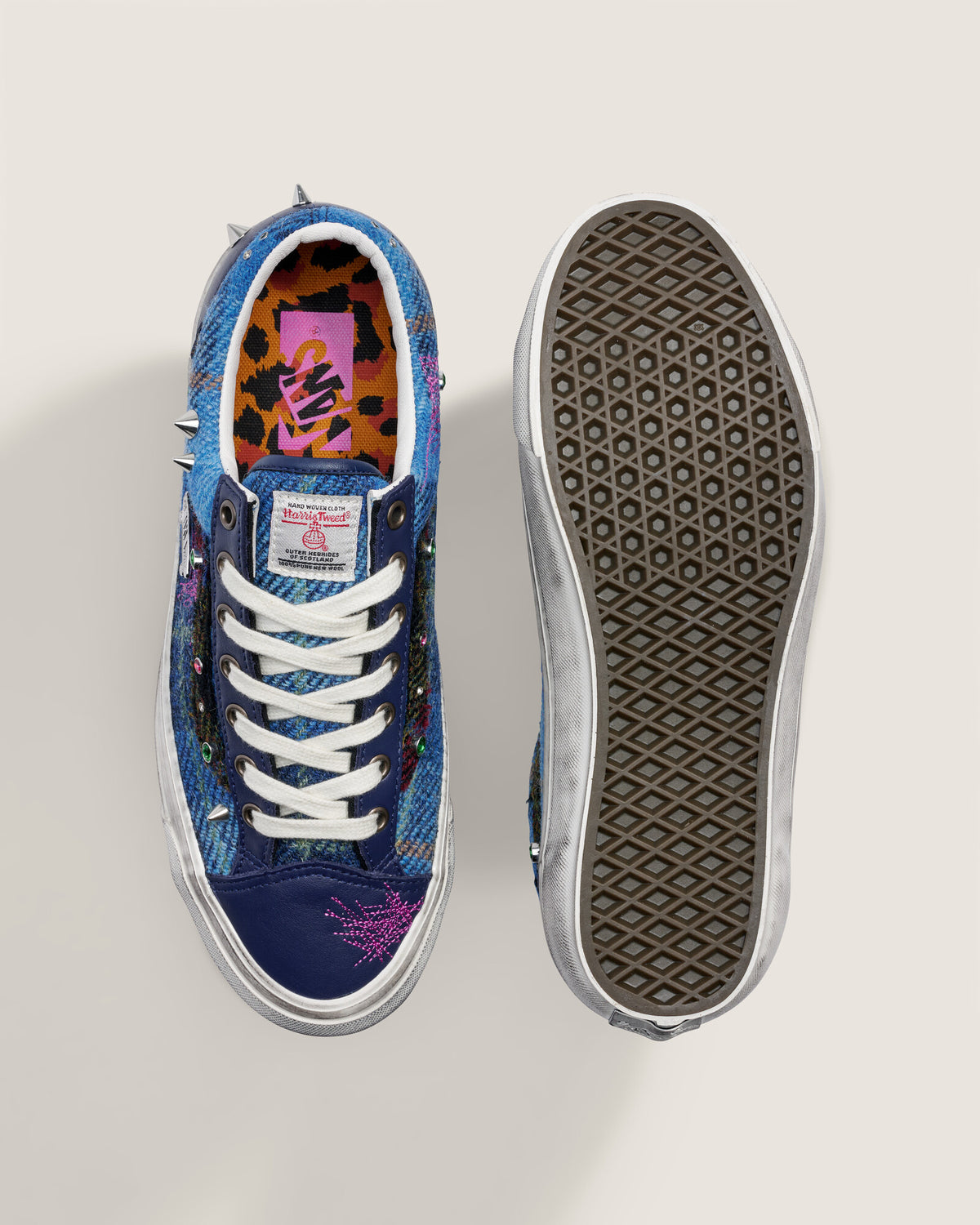Vans LX Old Skool 36 Harris Tweed  'Blue/Multi'